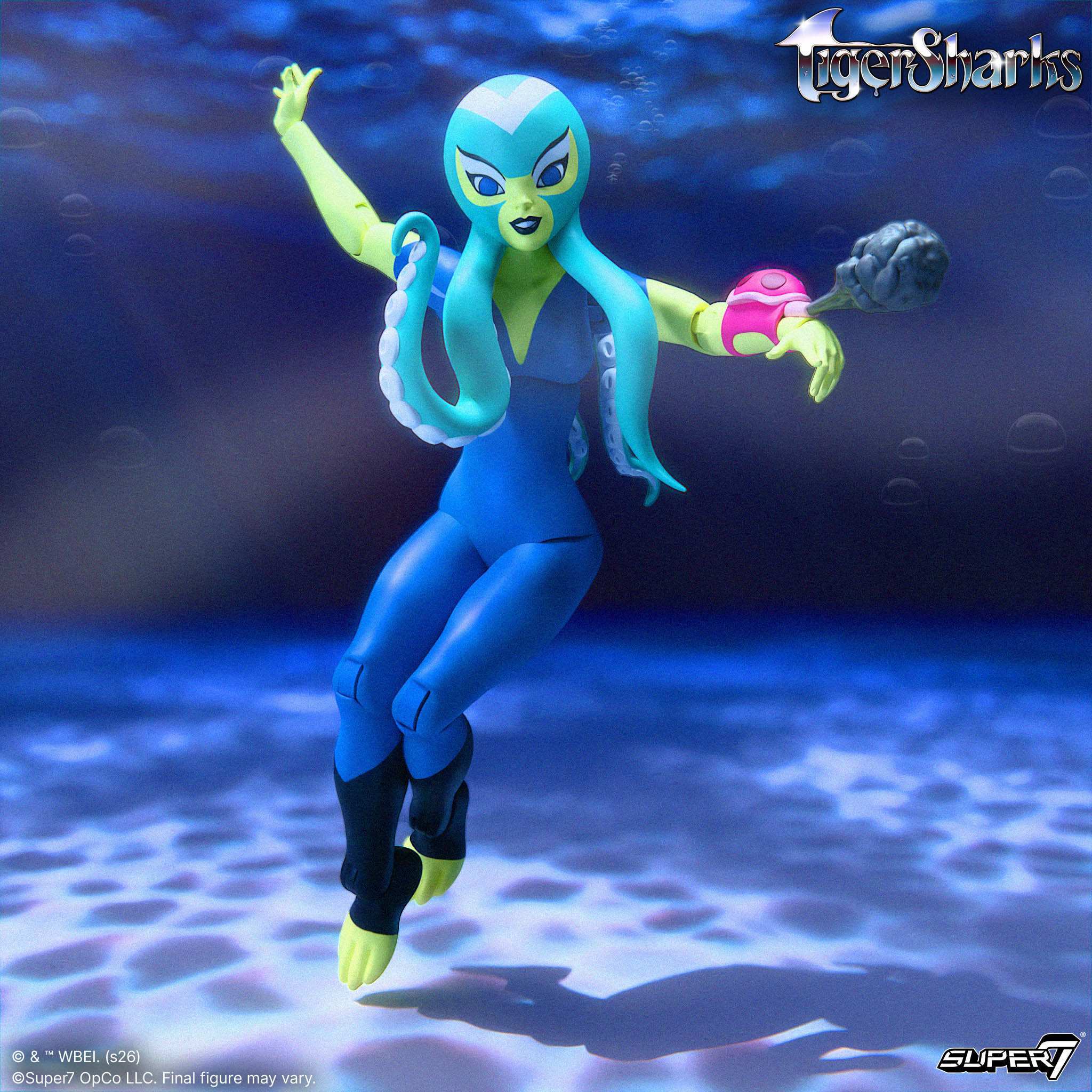 Super7 TigerSharks Ultimates Octavia Hybrid figurina