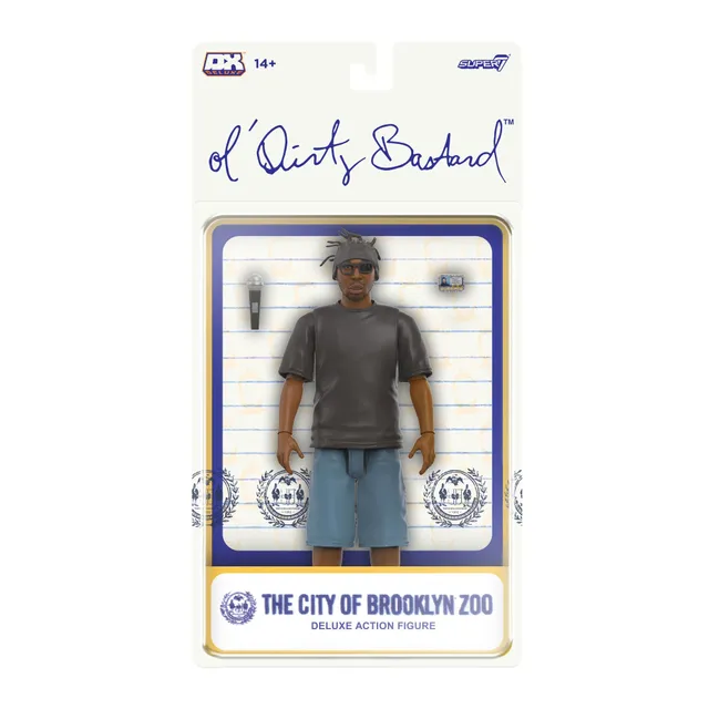 Super7 Deluxe Ol Dirty Bastard ODB figurina 18cm microfon