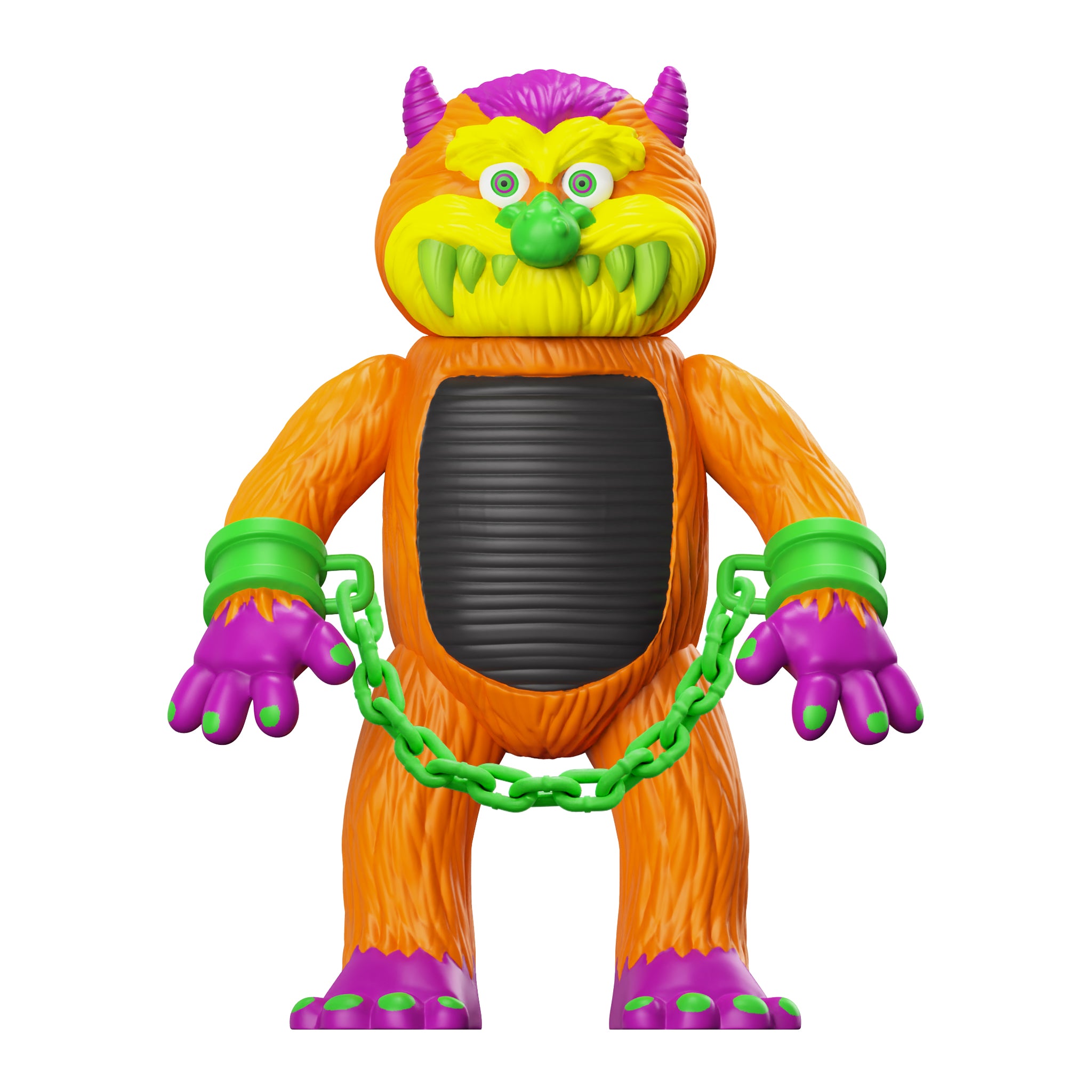 Super7 My Pet Monster ReAction portocaliu-negru figurina 9,5 cm