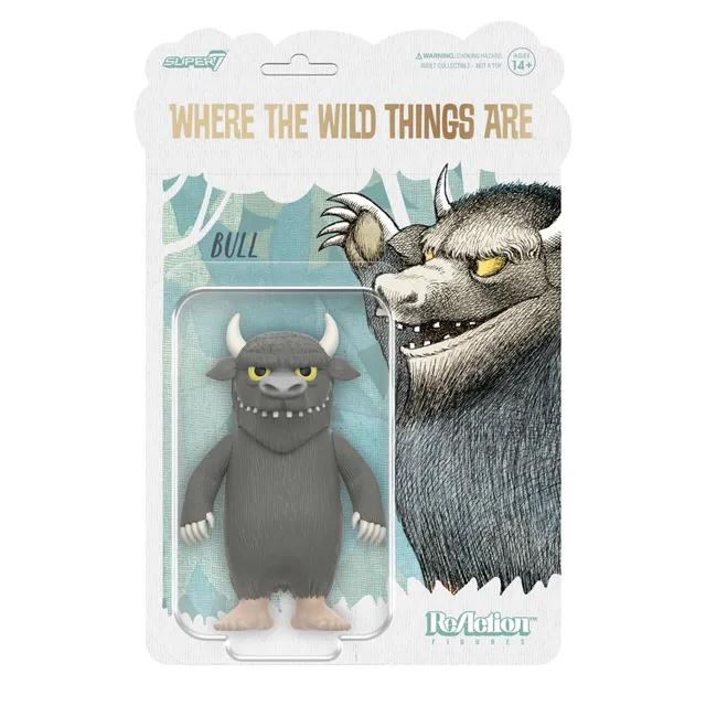 Super7 Where the Wild Things Are Bull figurină 9,5 cm