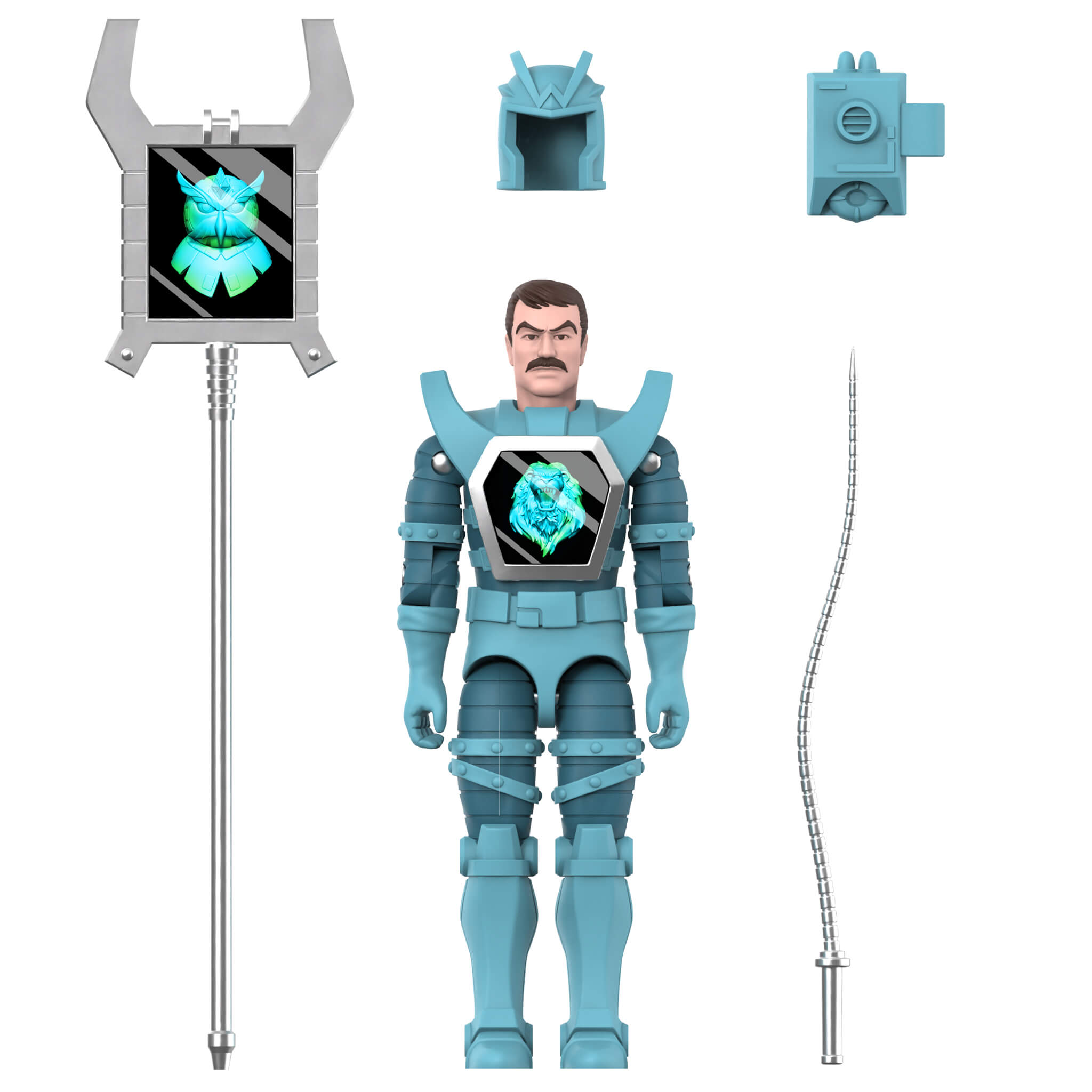 Super7 Visionaries Darkstorm si Leoric figurine 2 buc articulate