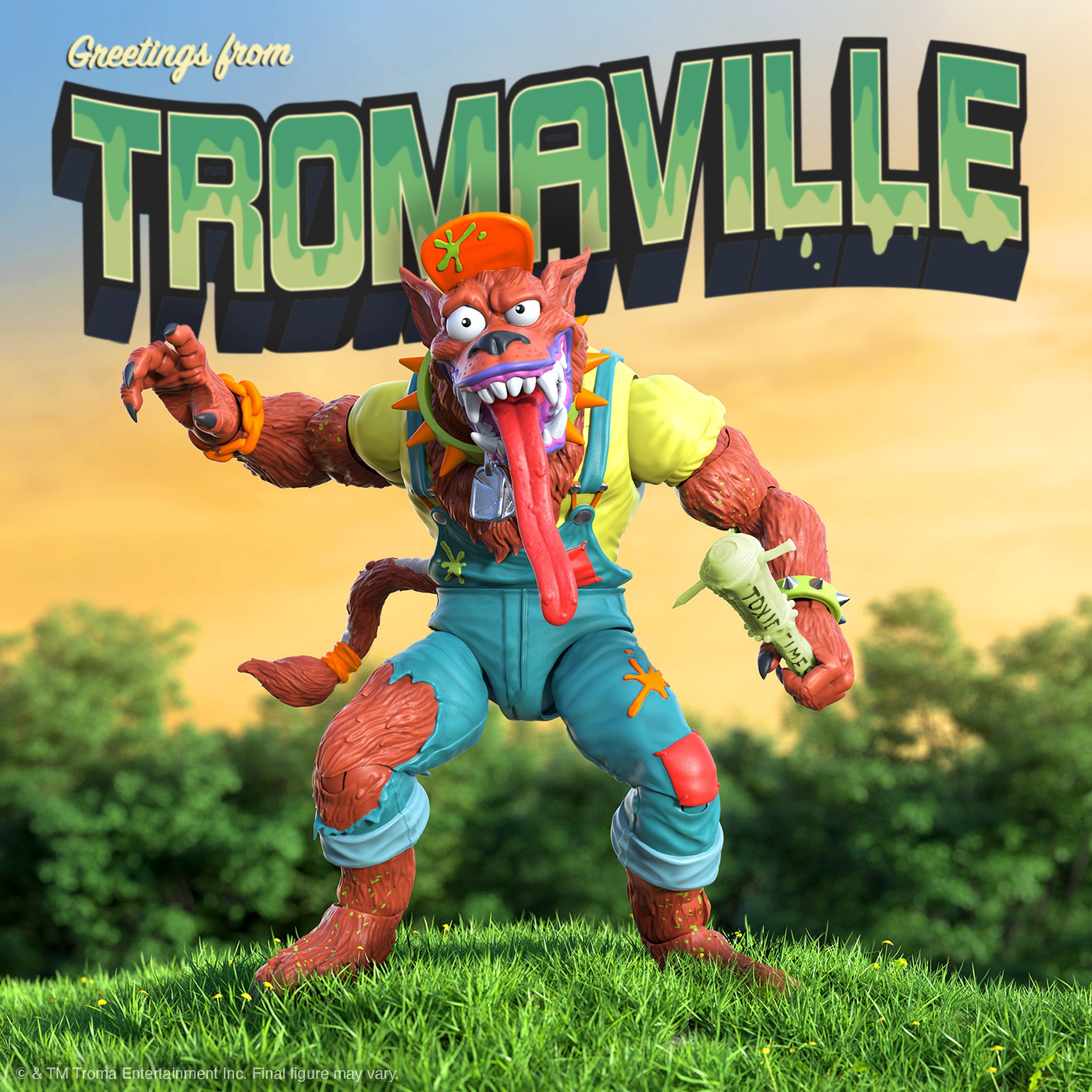 Super7 Toxic Crusaders Junkyard figurină Ultimates 7 inch