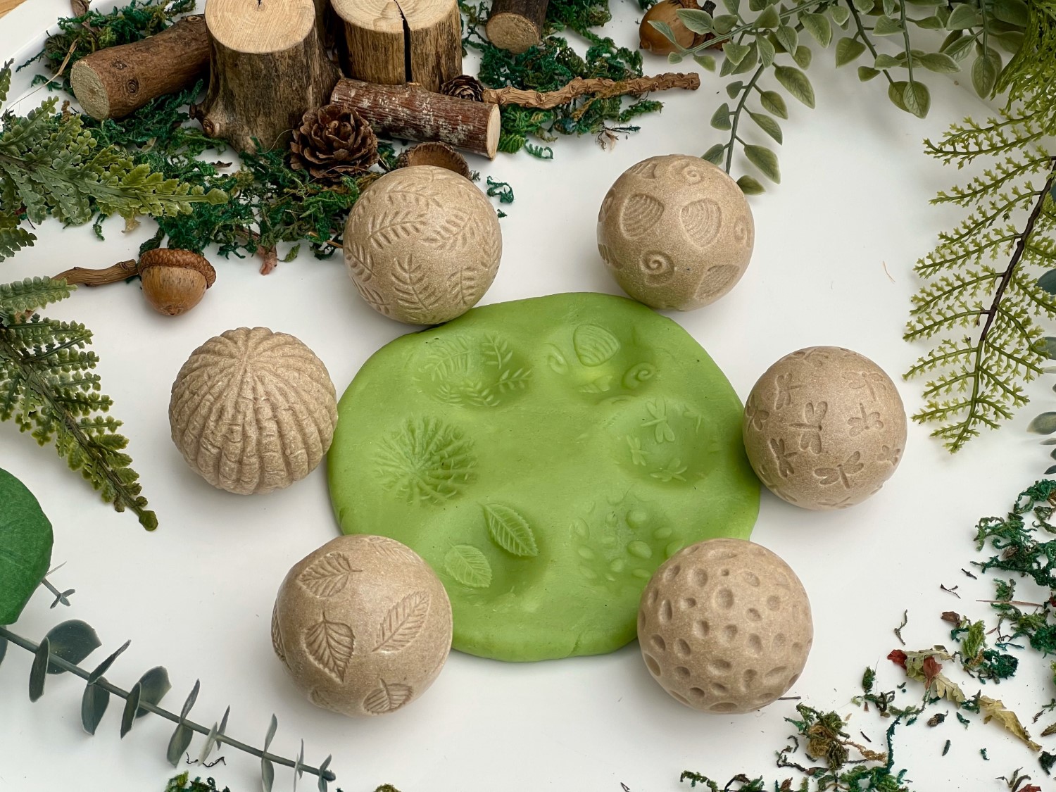 Yellow Door Roll Around Nature role senzoriale set 6 natura
