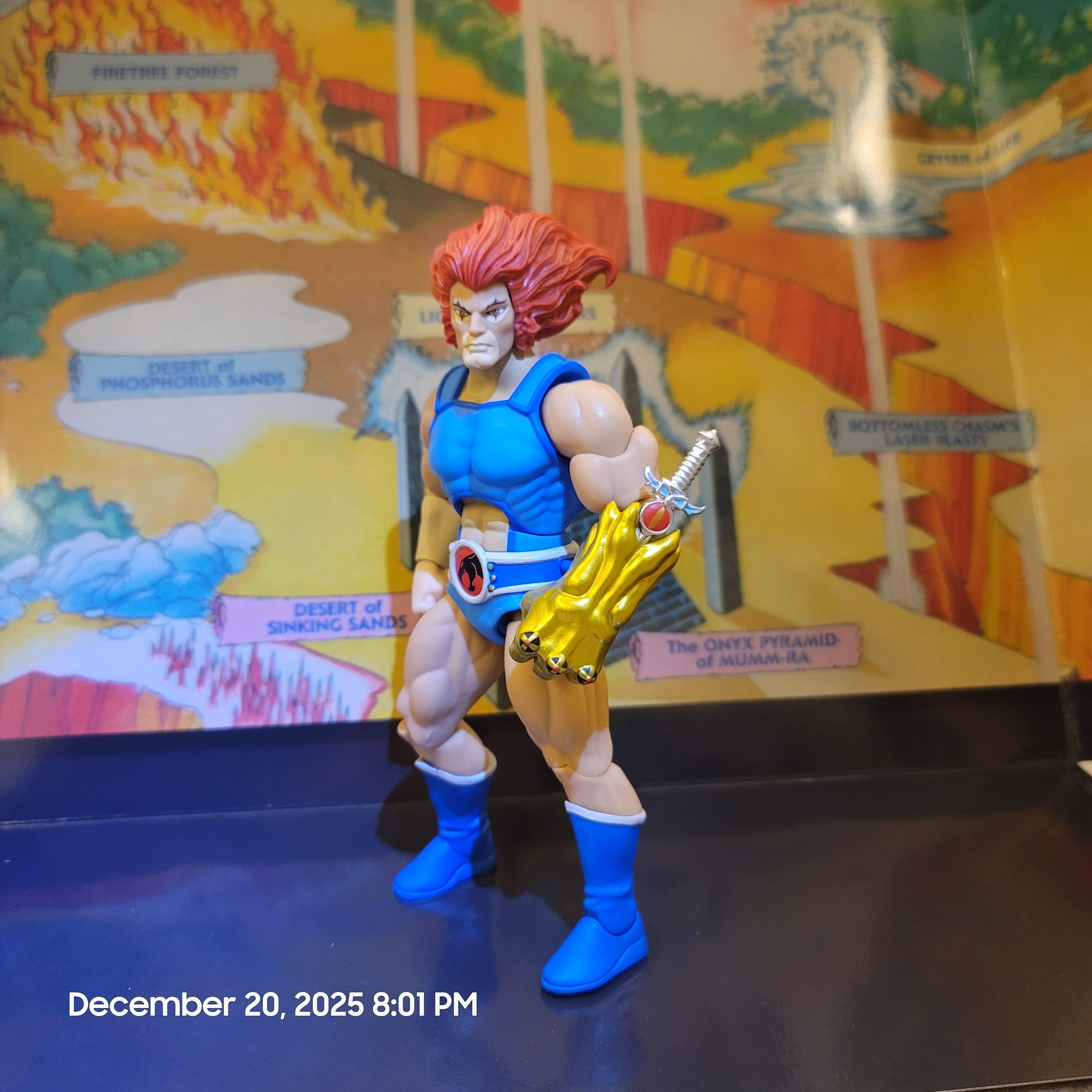 Super7 ThunderCats Ultimates Lion-O figurină 7 inch