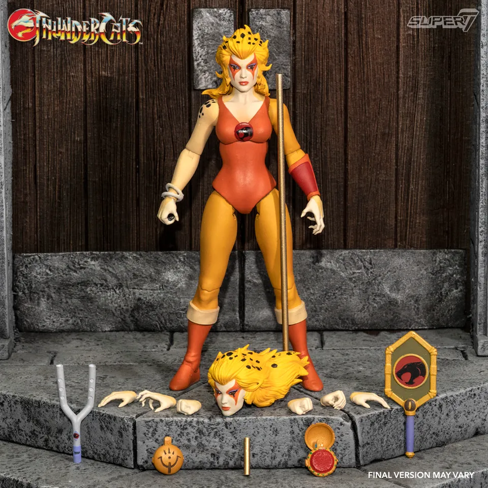 Super7 ThunderCats Ultimates Cheetara figurina articulata Wave 3