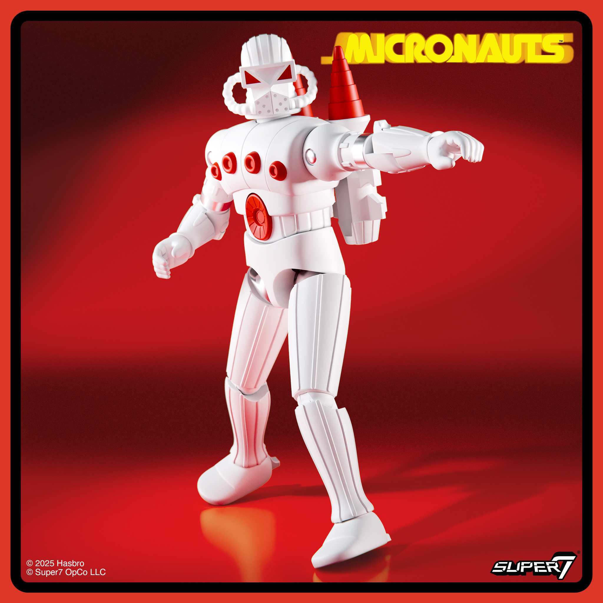 Super7 Micronauts Force Commander figurina cu jetpack