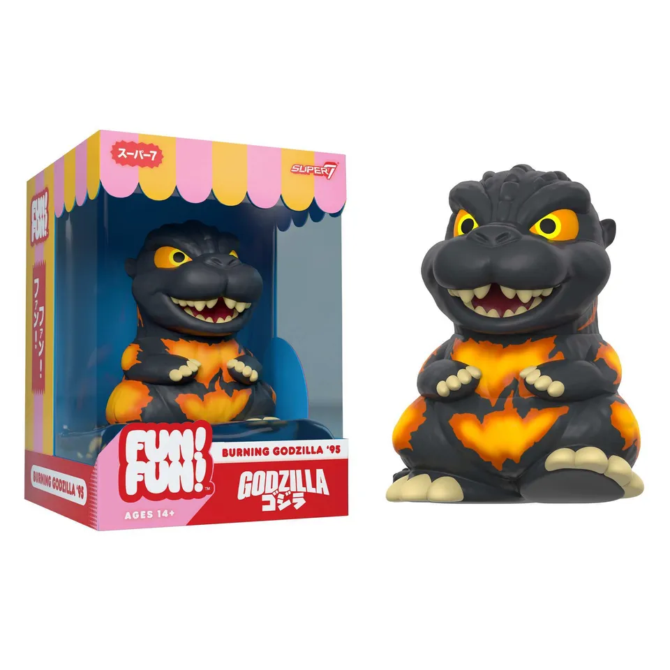 Super7 Toho Fun Fun Burning Godzilla figurina vinil 13cm