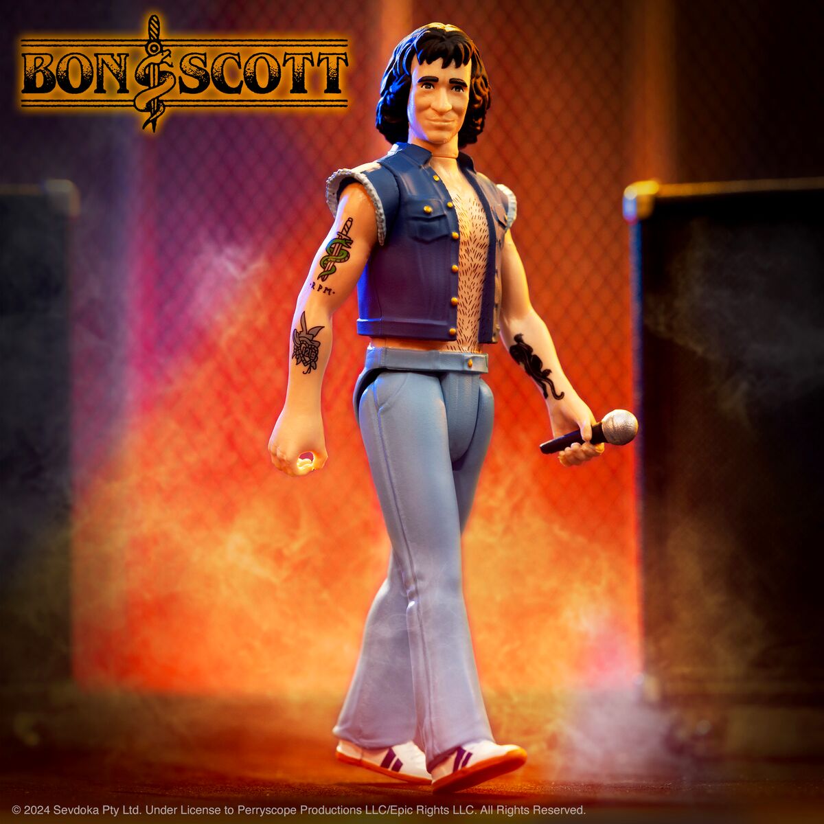 Super7 ReAction Bon Scott Wave 01 figurină