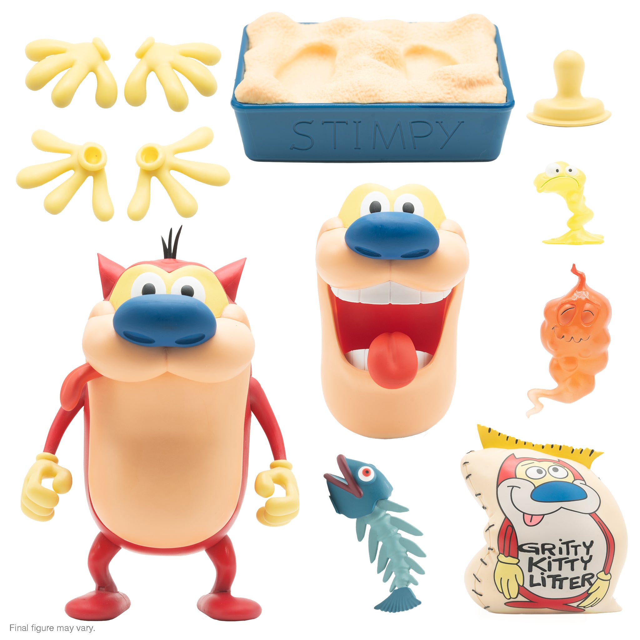 Super7 Ultimates Stimpy Wave 1 figurina articulata 18cm