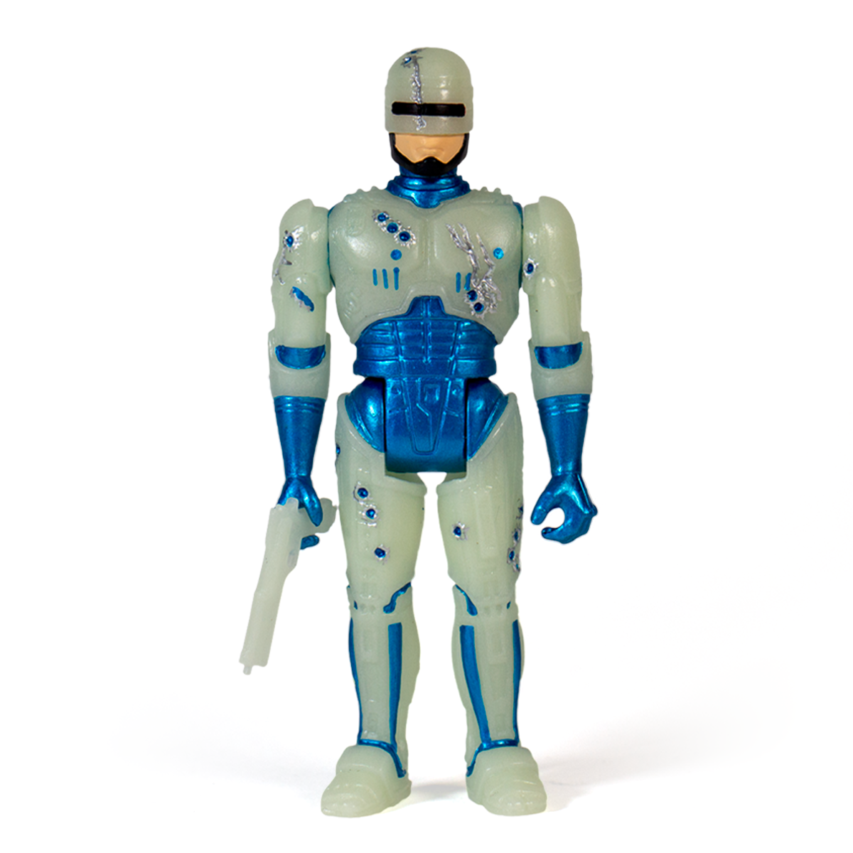 Super7 Robocop ReAction figurină Battle Damaged fosforescentă