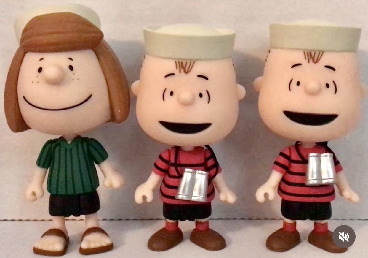 Super7 Peanuts Blind Box Wave 03 Camp figurine set 12 buc