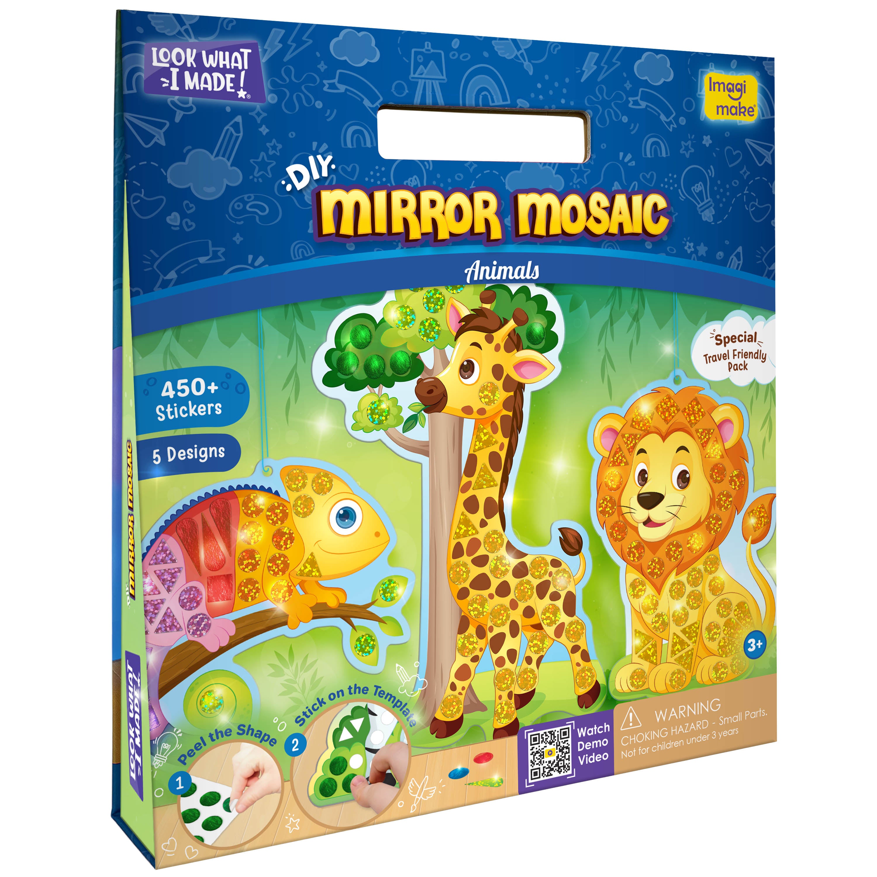 Imagimake Mirror Mosaic Animals mozaic 3+ ani