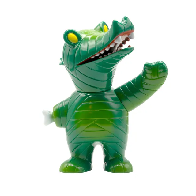 Super7 Japanese Vinyl Mummy Gator Green figurina Japonia