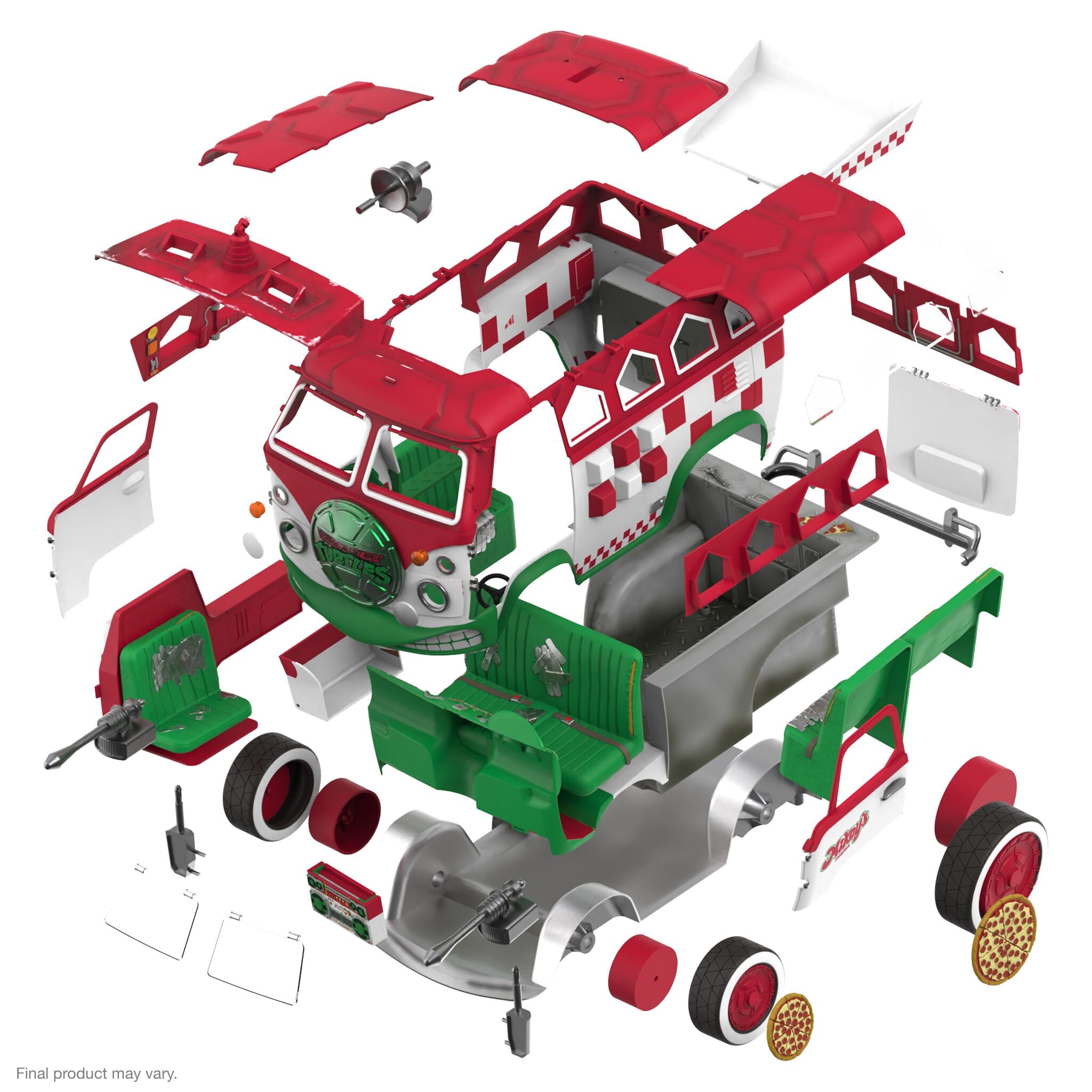 Super7 Ultimates Pizza Party Wagon vehicul 51 cm