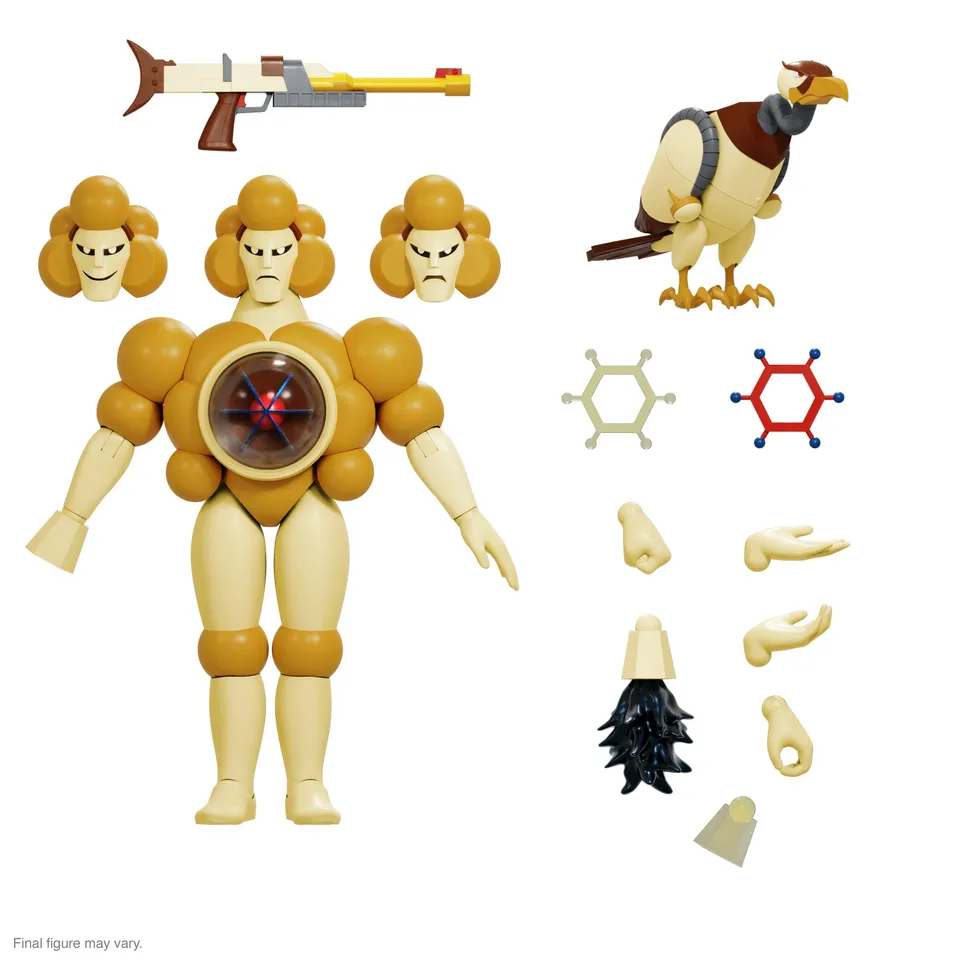 Super7 SilverHawks Ultimates Mo-Lec-U-Lar figurina 18 cm