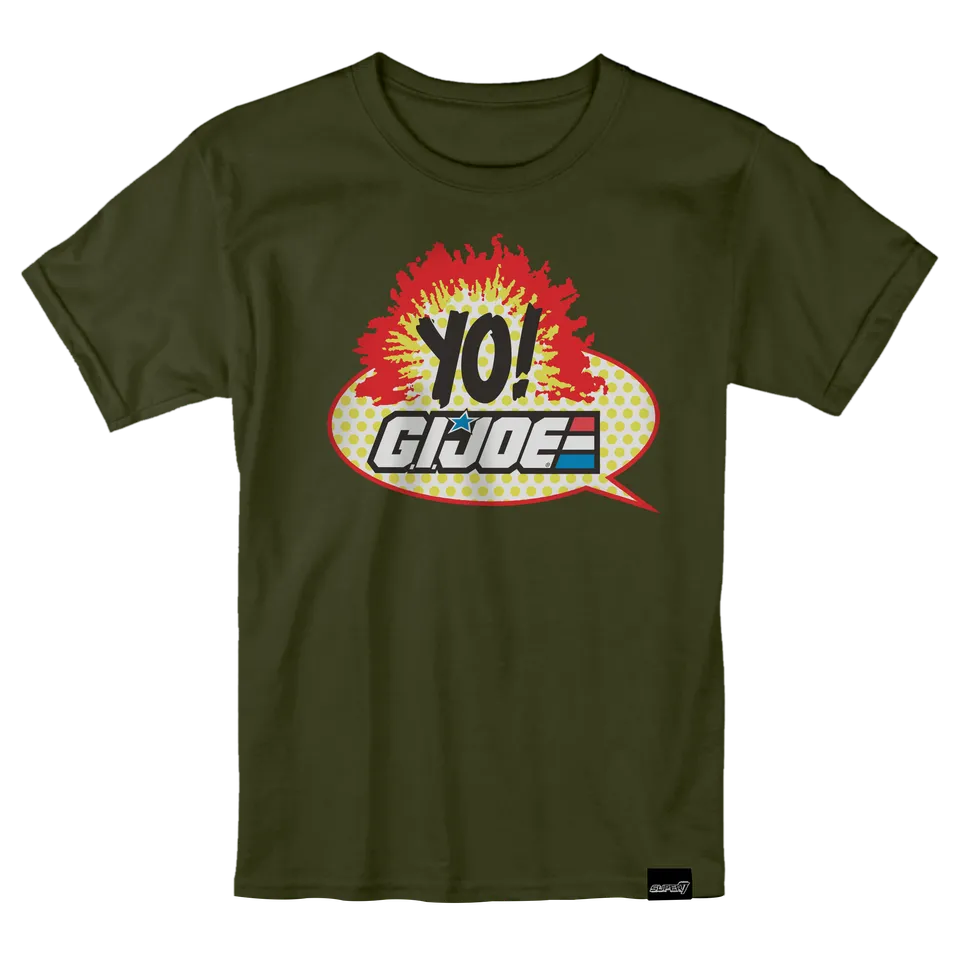Super7 G.I. Joe Yo Joe tricou bumbac negru