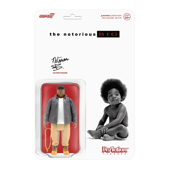 Super7 ReAction Notorious B.I.G. Original figurina 3.75 inch