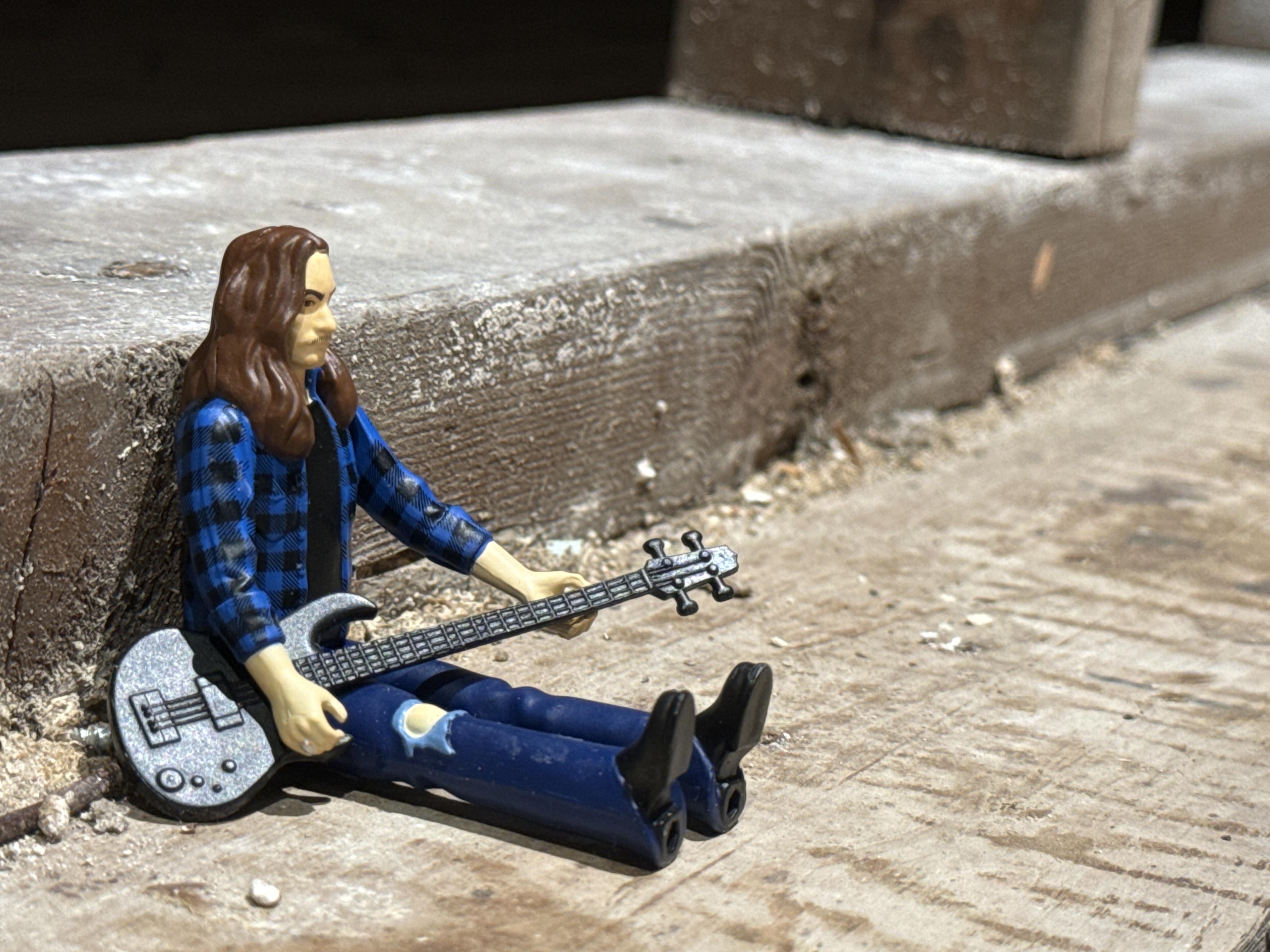 Super7 ReAction Cliff Burton Flannel Shirt figurina 9,5 cm
