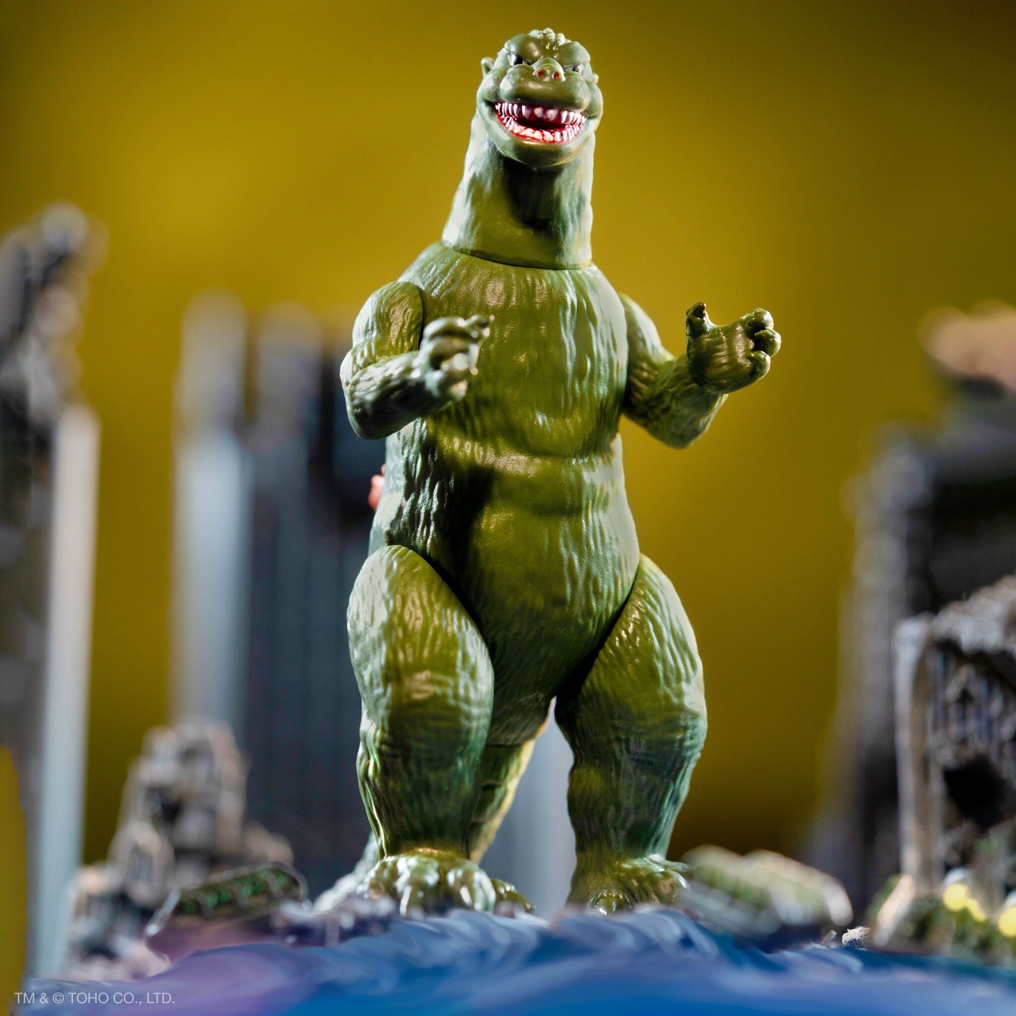 Super7 Toho ReAction figurina Godzilla 1954 poster 9,5 cm