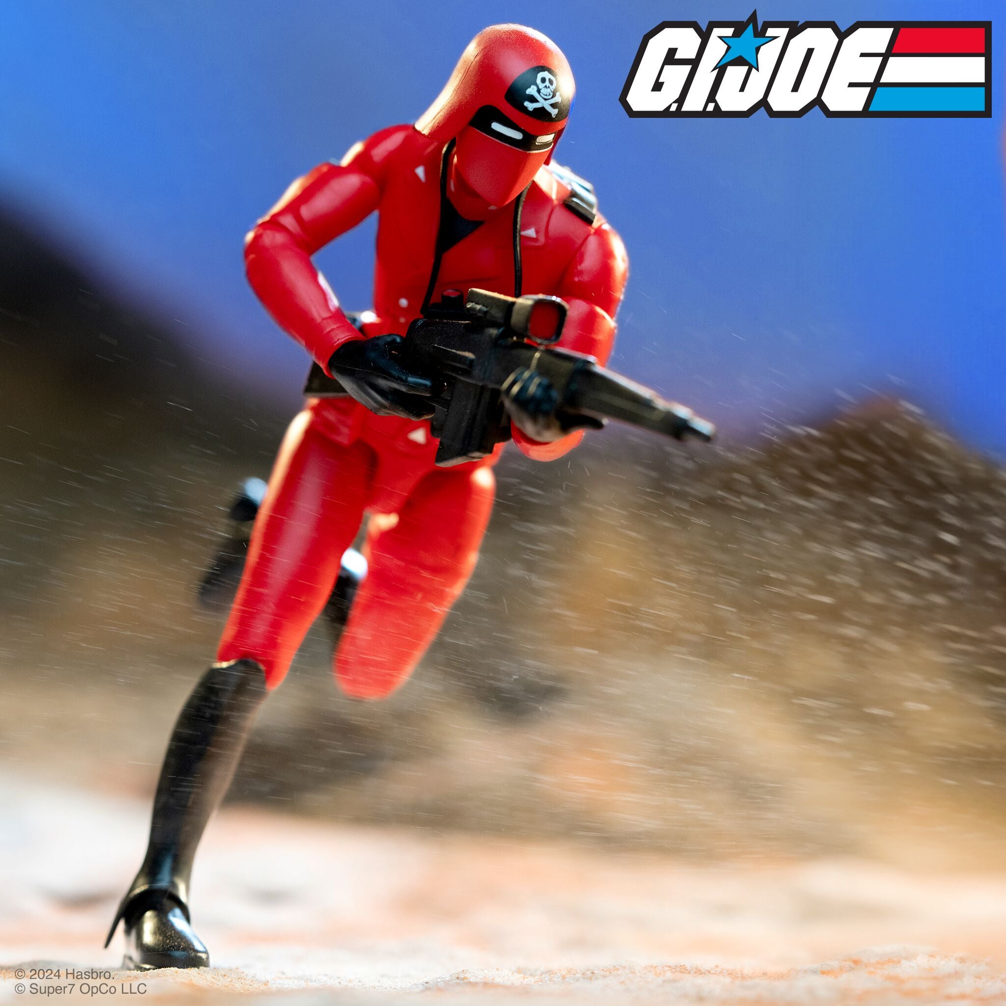 Super7 Ultimates Red Laser figurină 18 cm roșu