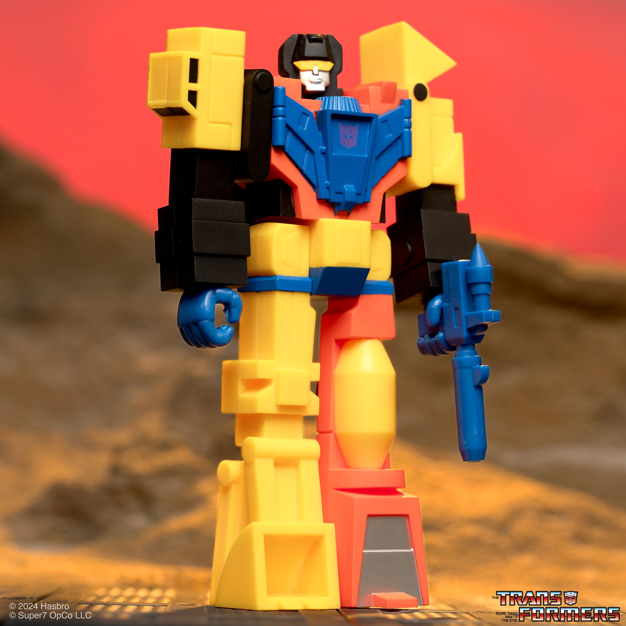 Super7 Transformers ReAction Devastator figurina 15 cm