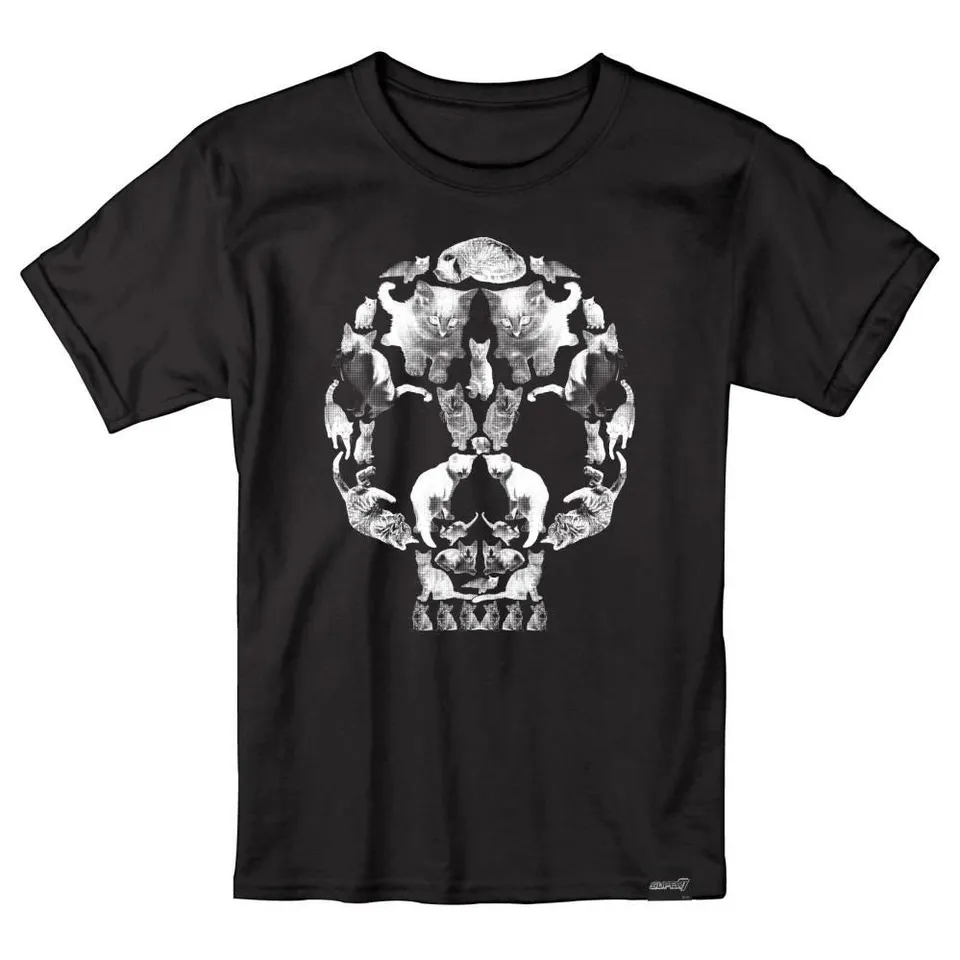Super7 Death by Kittens tricou negru M