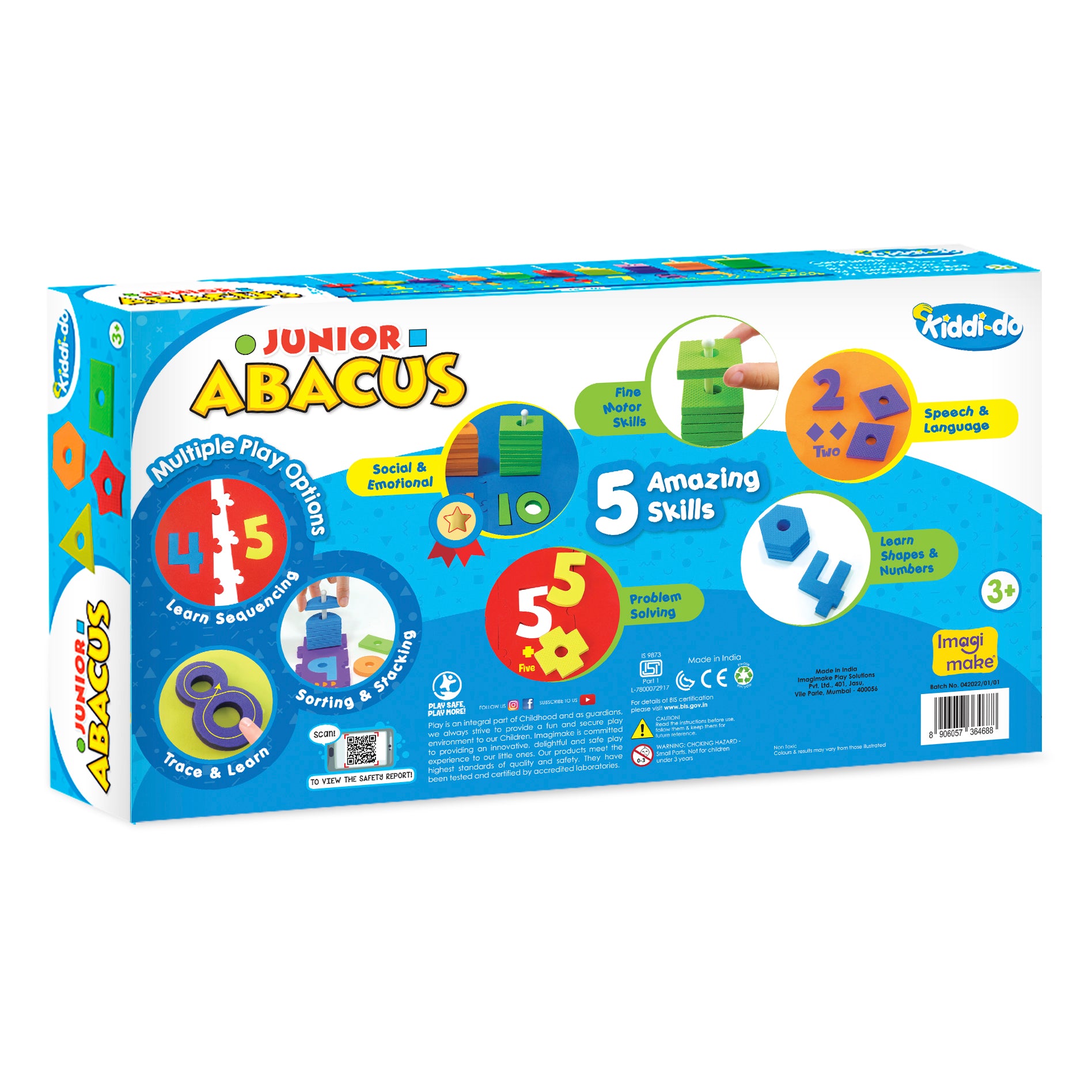 Imagimake Kiddi-Do Junior Combo set educativ 3 în 1