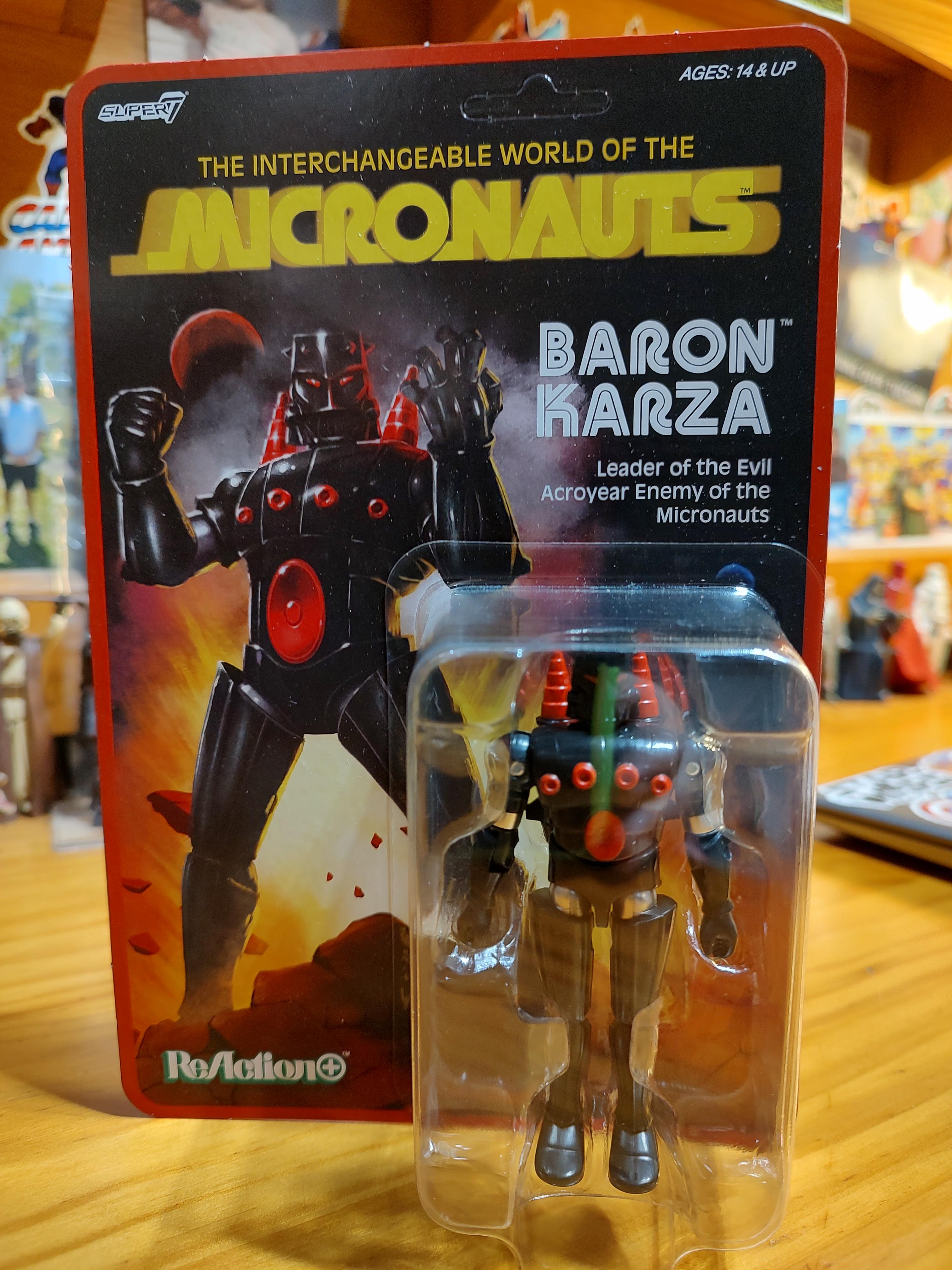 Super7 Micronauts ReAction+ Biotron figurina 9,5 cm