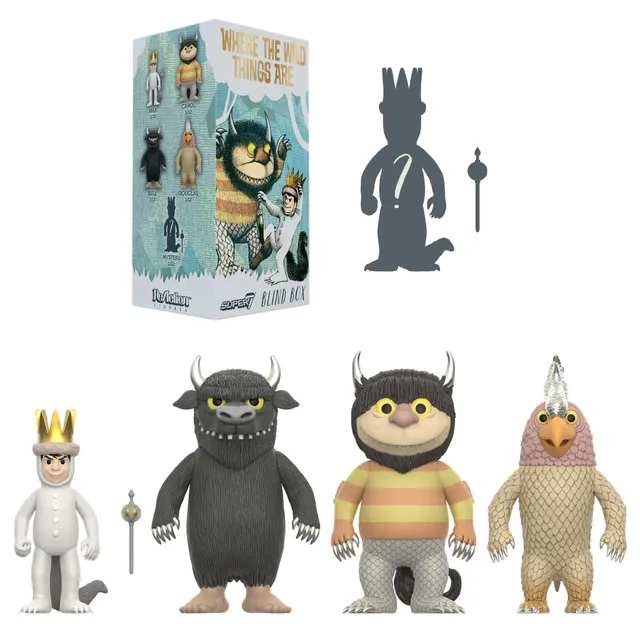 Super7 Where the Wild Things Are blind box figurina surpriza