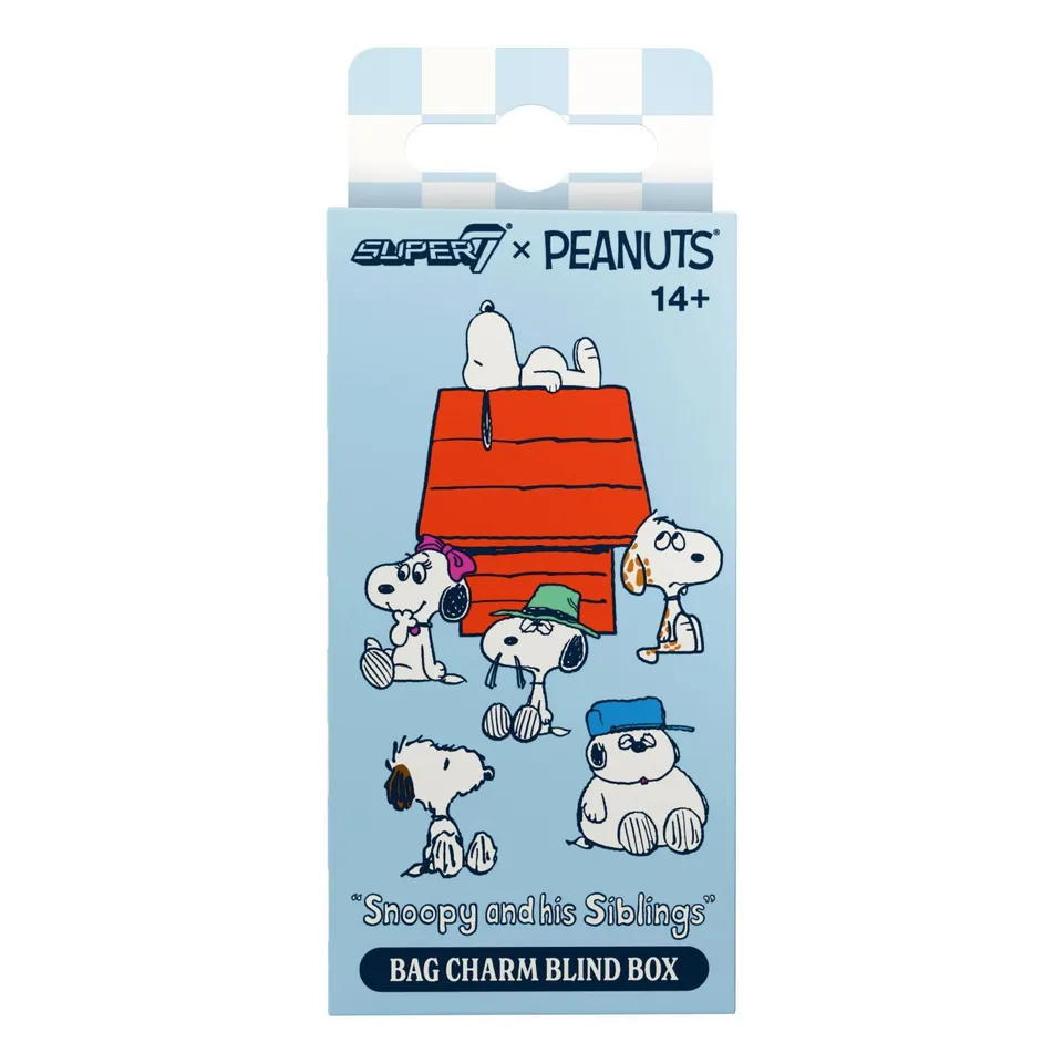Super7 Peanuts Siblings breloc surpriza acrilic
