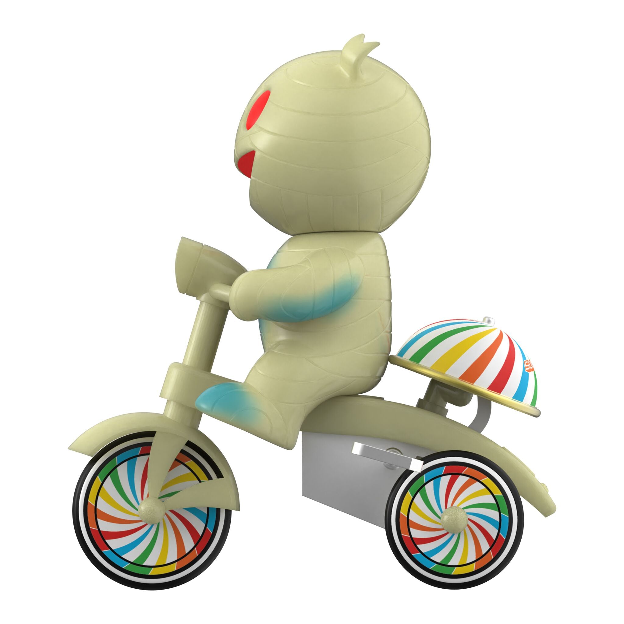 Super7 Super Cycles Mummy Boy tricicleta fosforescenta