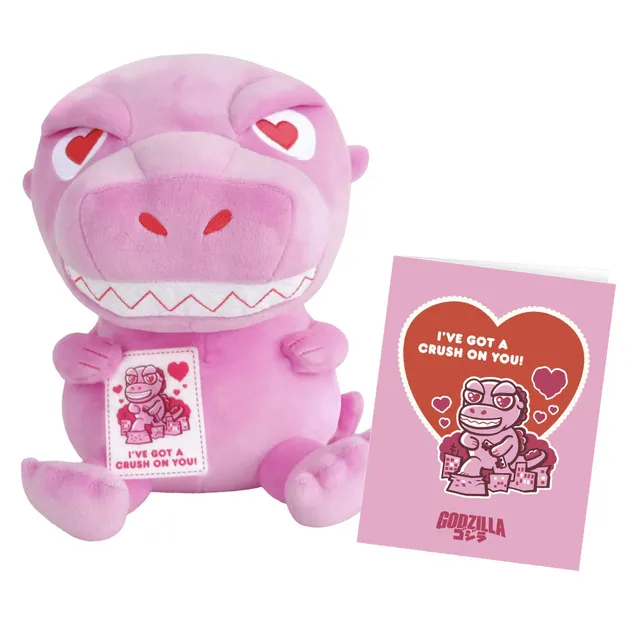 Super7 Plush Godzilla 89 Valentine Pink plus 20cm