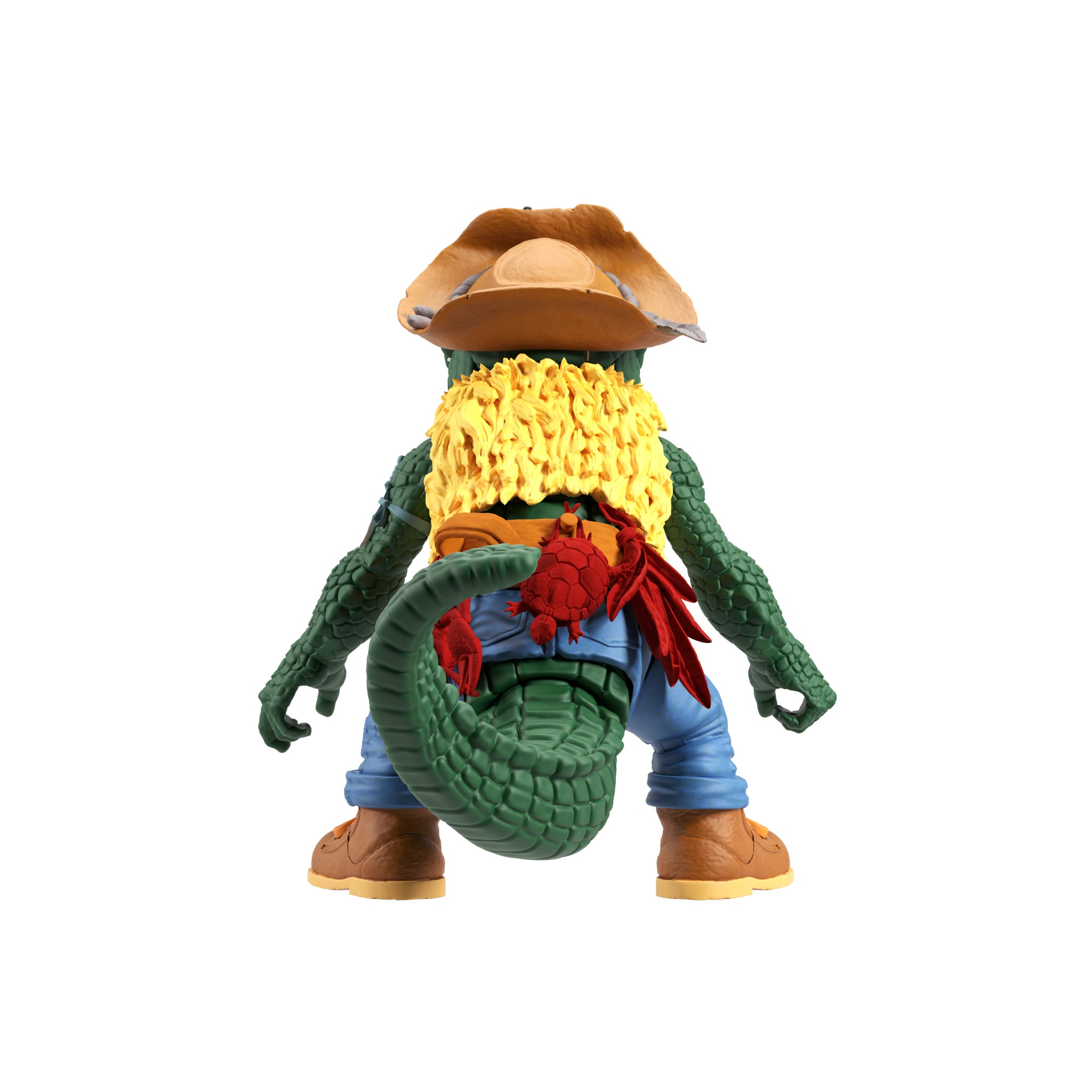 Super7 TMNT Ultimates Wave 5 Leatherhead figurina 18 cm