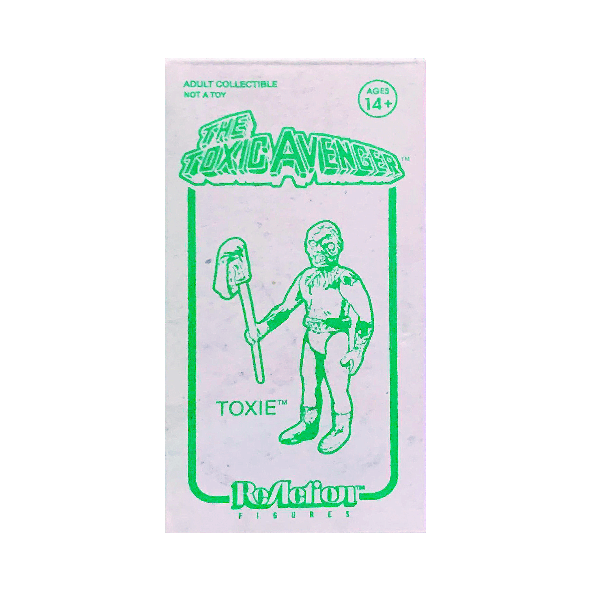 Super7 Toxic Avenger Slime figurina verde translucid