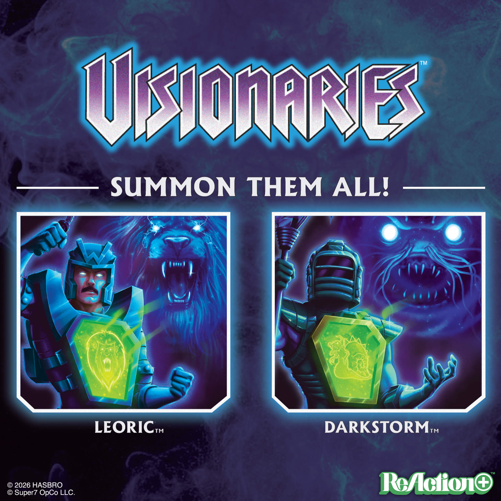 Super7 Visionaries Leoric figurina articulata 10 cm
