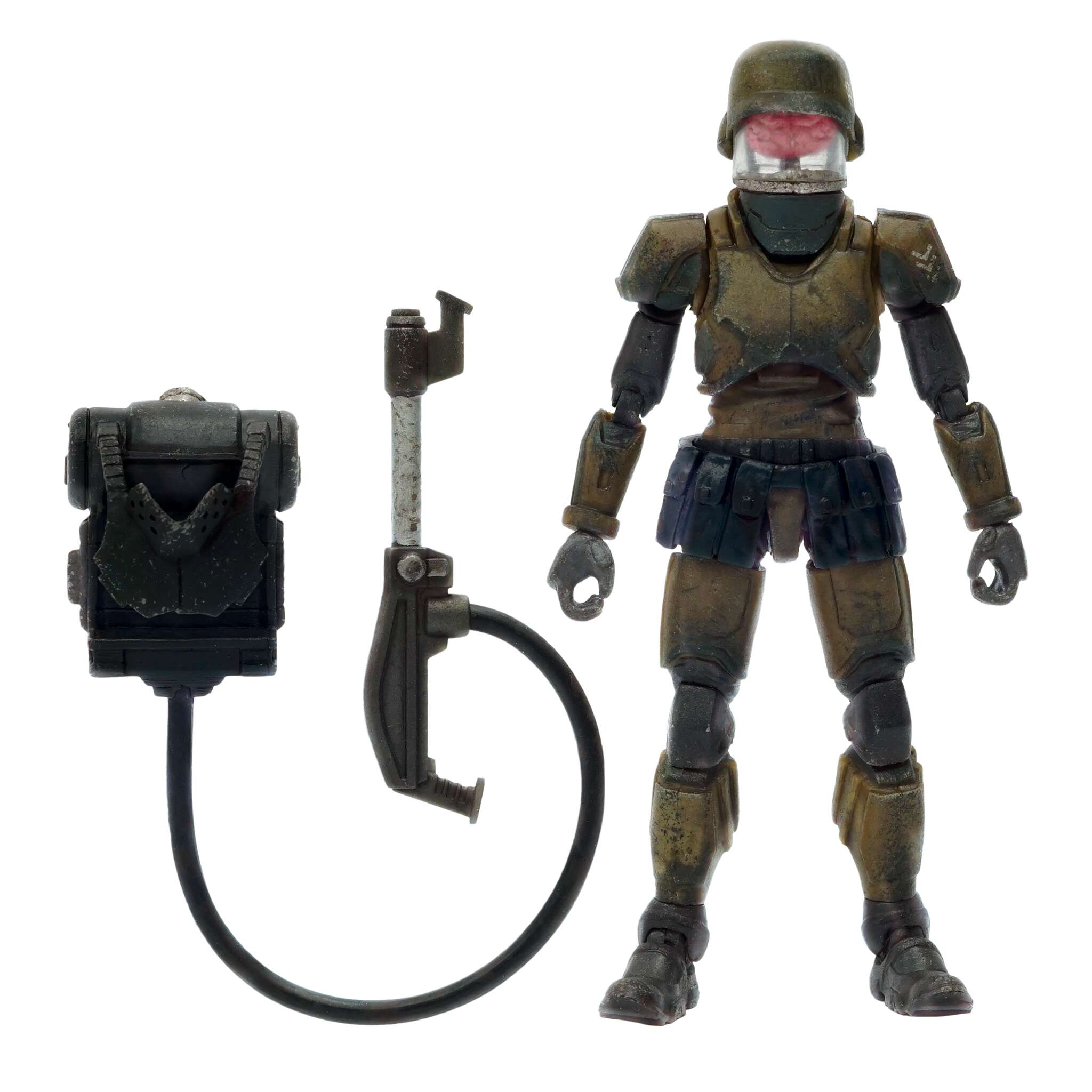 Super7 Acid Rain Cortex figurina 1:18 soldat flacari