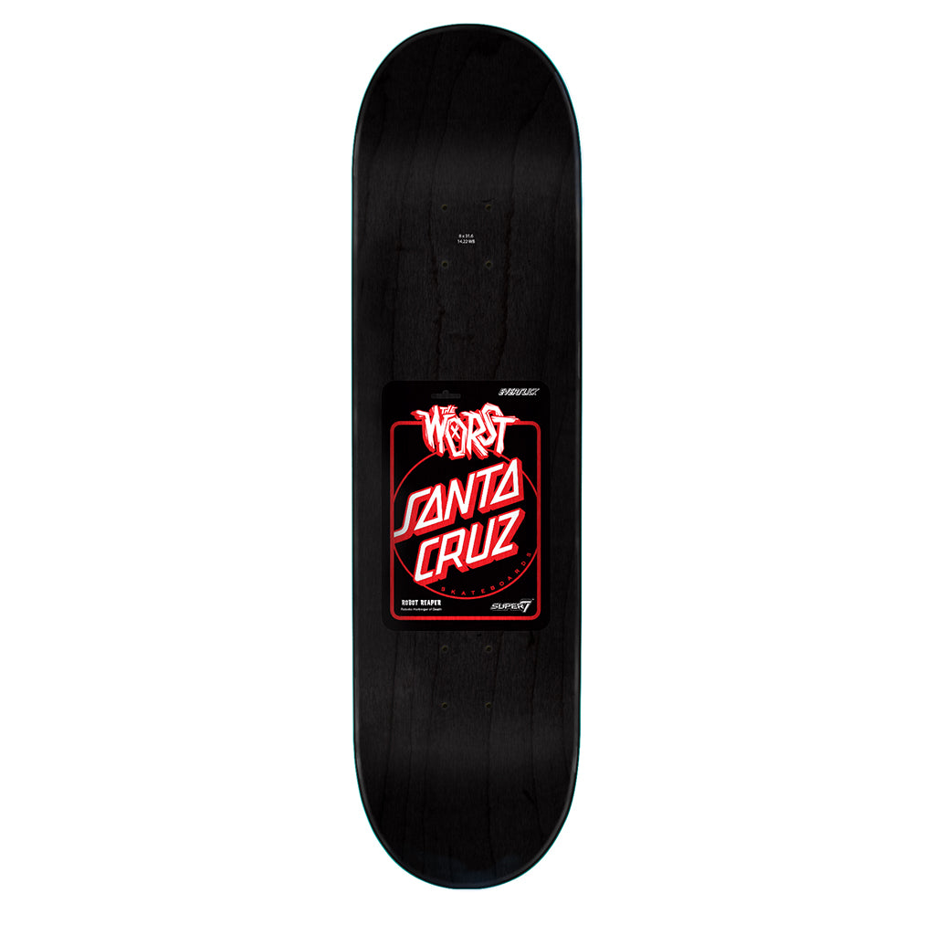 Super7 The Worst Robot Reaper skateboard deck 8 inch