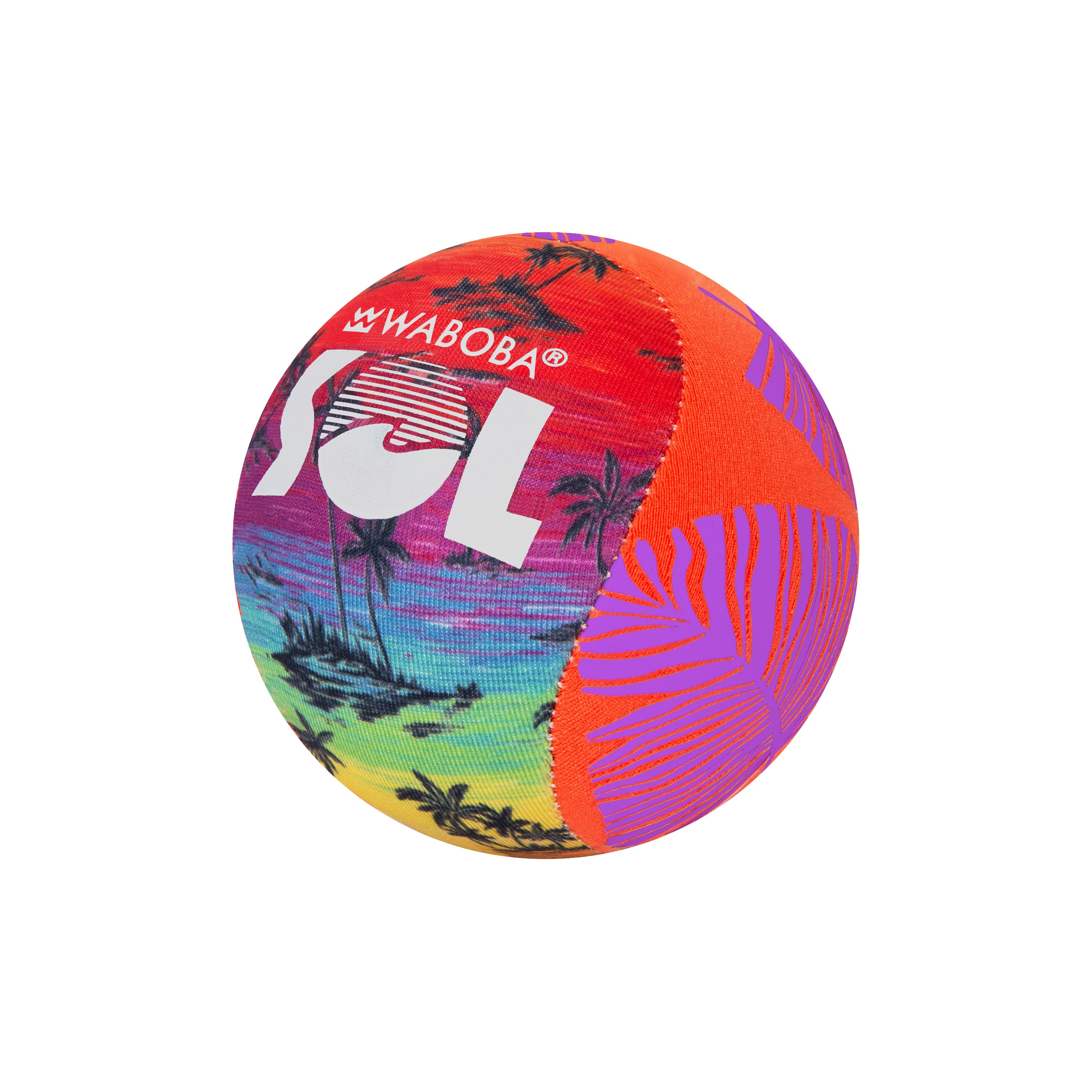Waboba SOL minge apă 80mm Palm Leaves culoare la soare