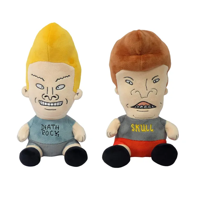 Super7 MTV Super Duper Plush Beavis & Butt-Head jucarie plus set 2 moale