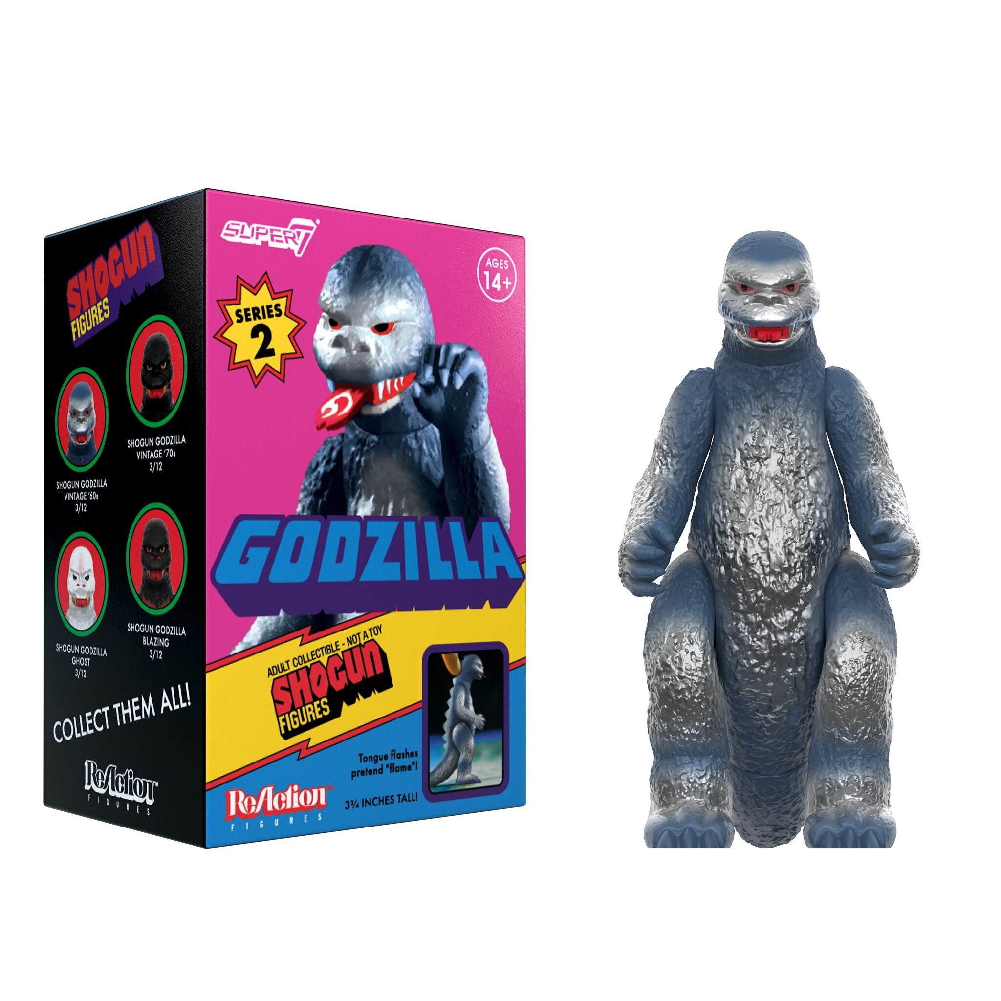 Super7 Toho Blind Box Shogun V2 Godzilla figurina surpriza