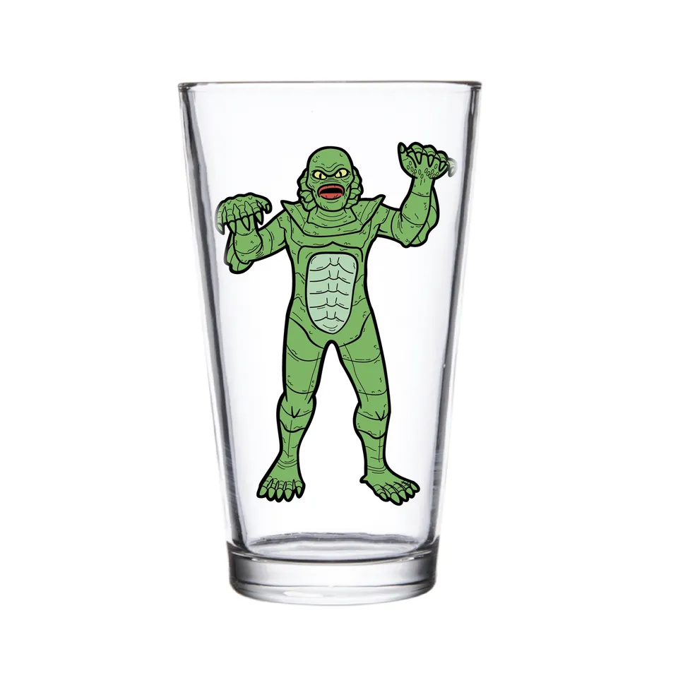 Super7 Universal Monsters Creature pahar sticlă 473 ml negru