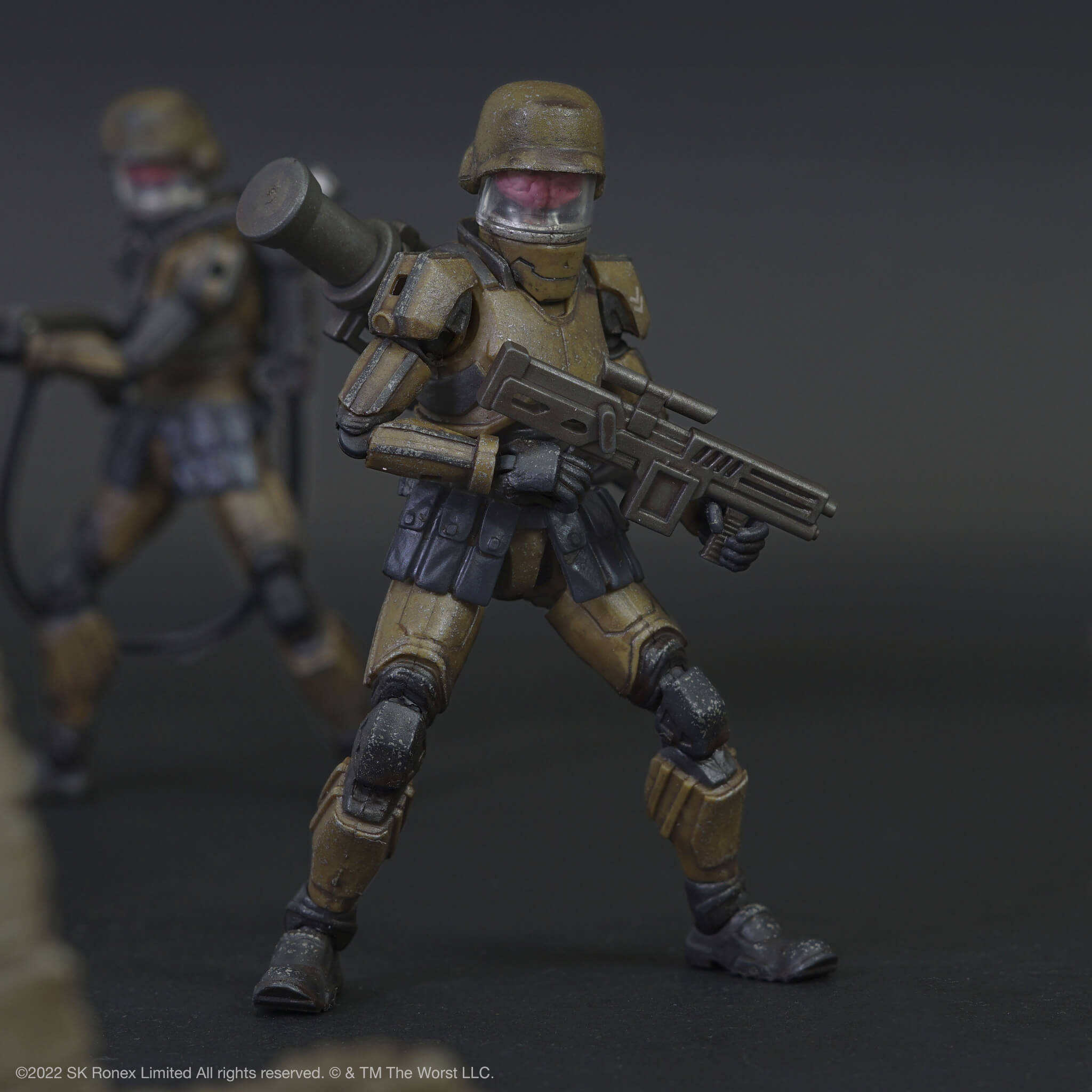 Super7 Acid Rain W1 Cortex Marine figurina 1:18