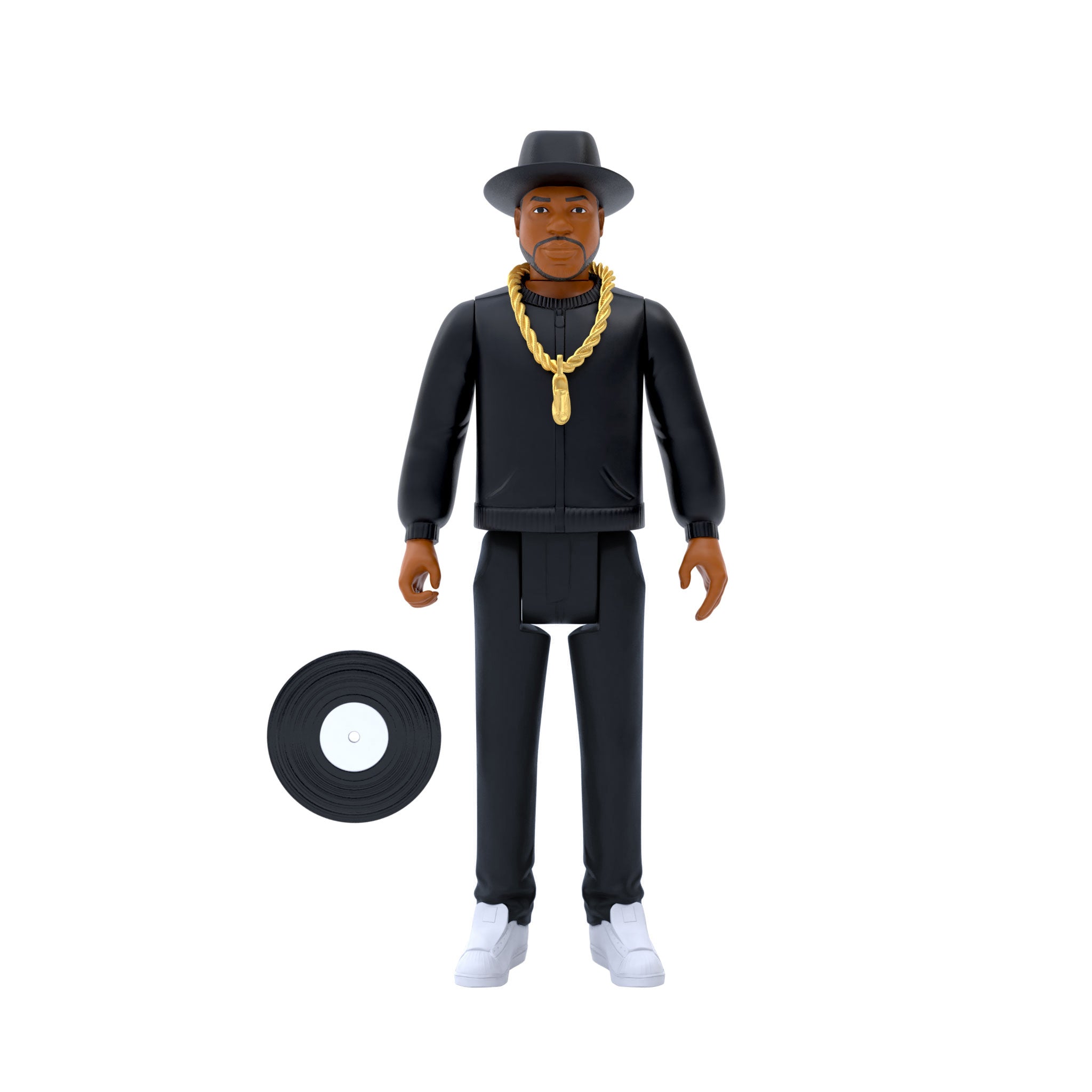 Super7 ReAction Run DMC Jam Master Jay figurina 9,5 cm