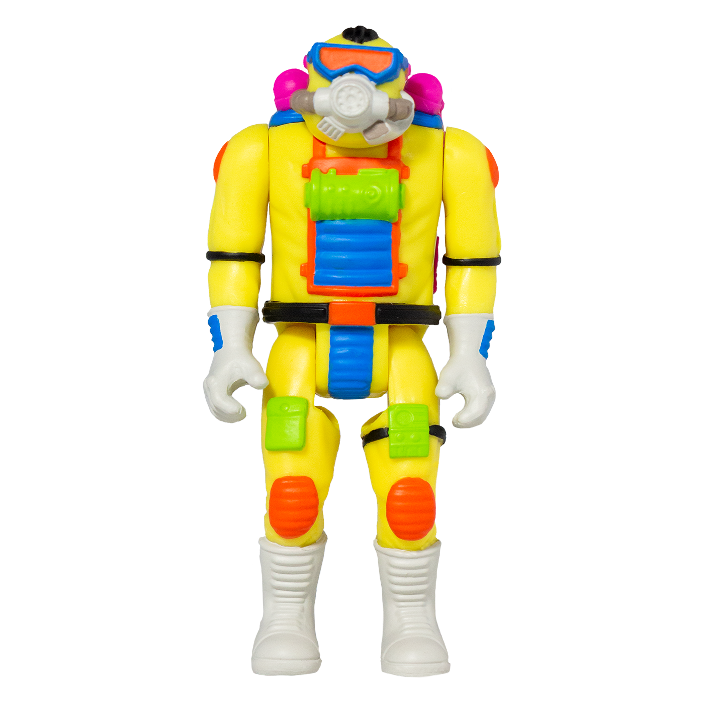 Super7 Toxic Crusaders ReAction Radiation Ranger figurina