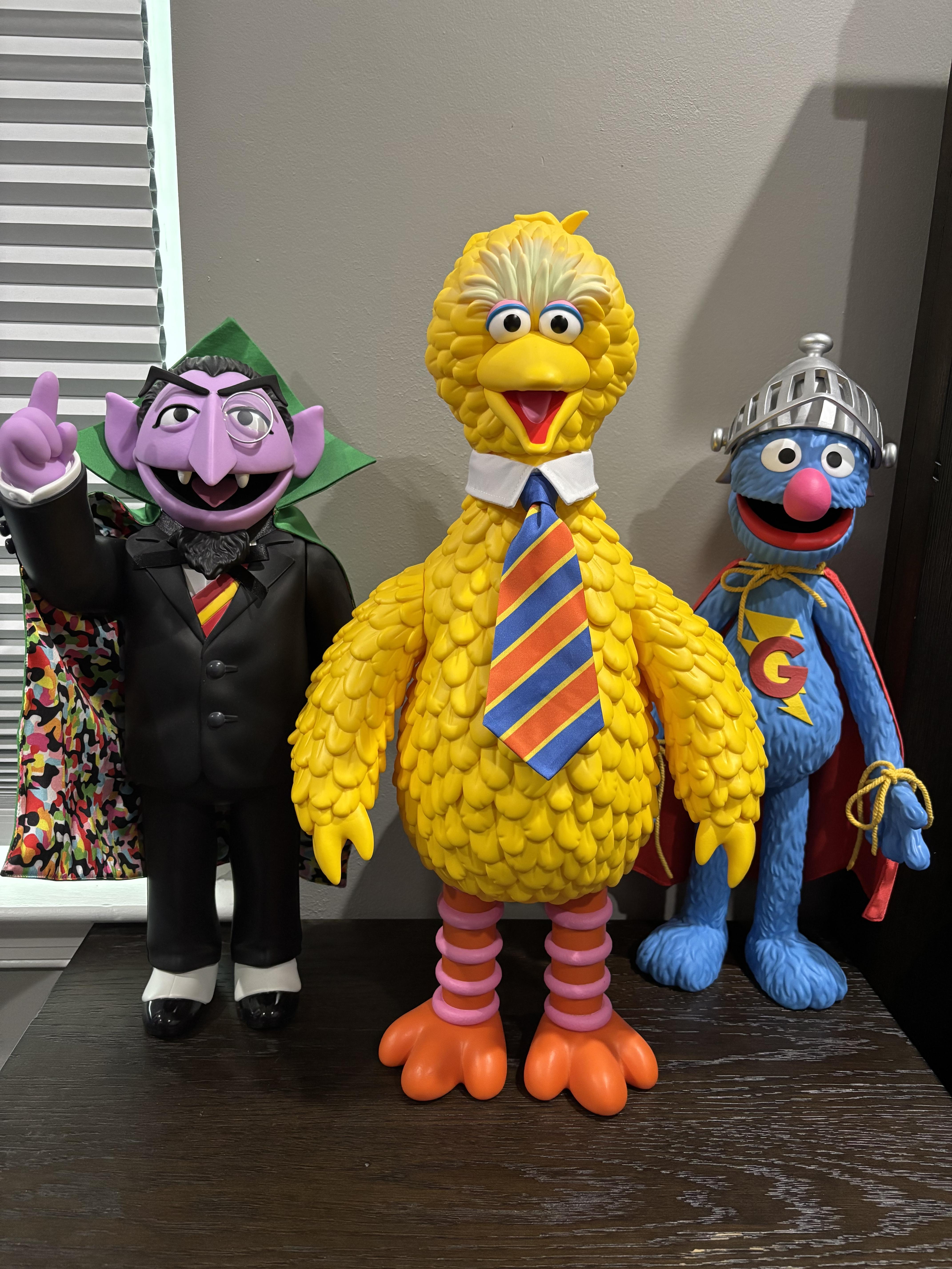 Super7 Sesame Street SuperSize Big Bird figurina vinil 49 cm