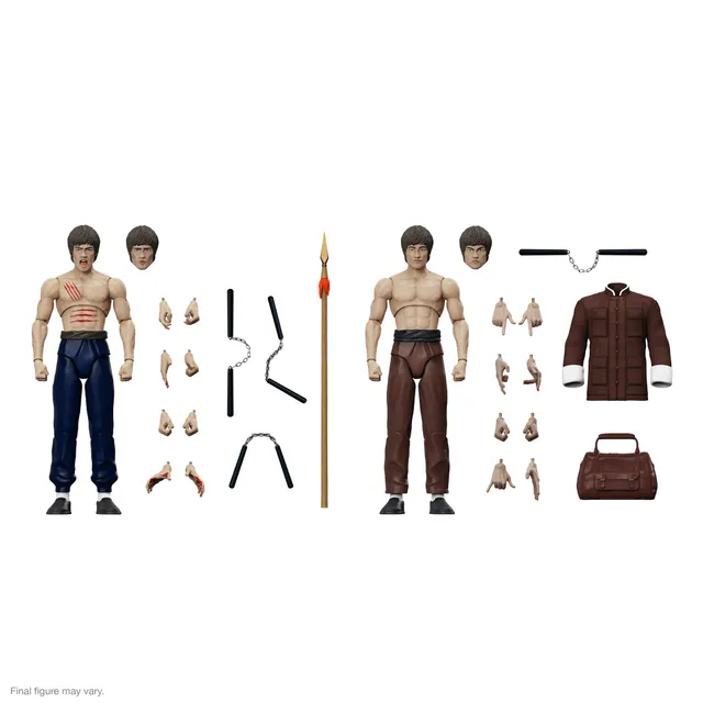 Super7 ULTIMATES Bruce Lee Fighter Contender figurine 18 cm set