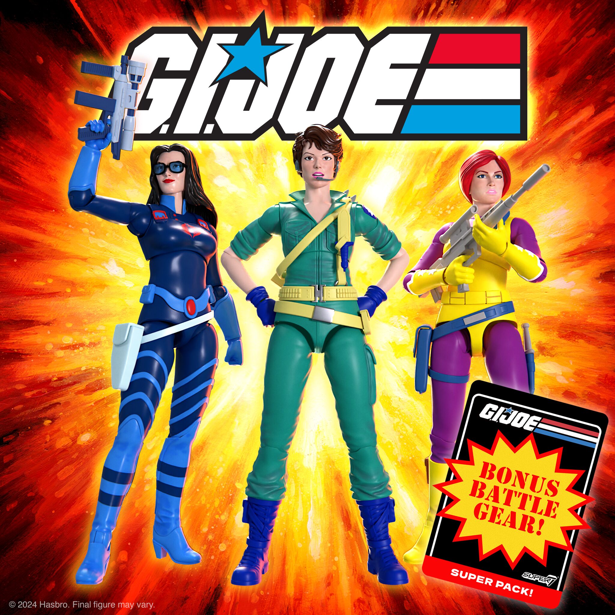 Super7 Ultimates Baroness figurina 18cm albastru inchis