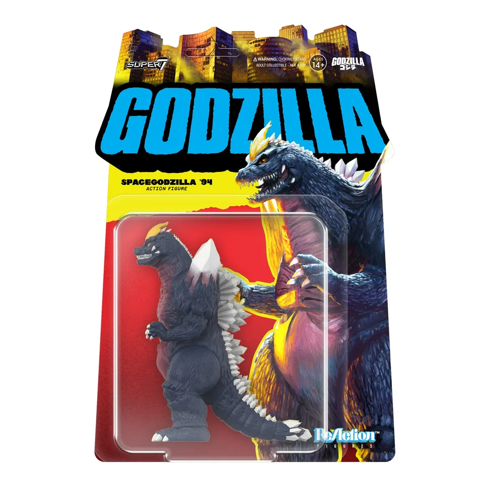Super7 Toho SpaceGodzilla figurina ReAction 9,5 cm