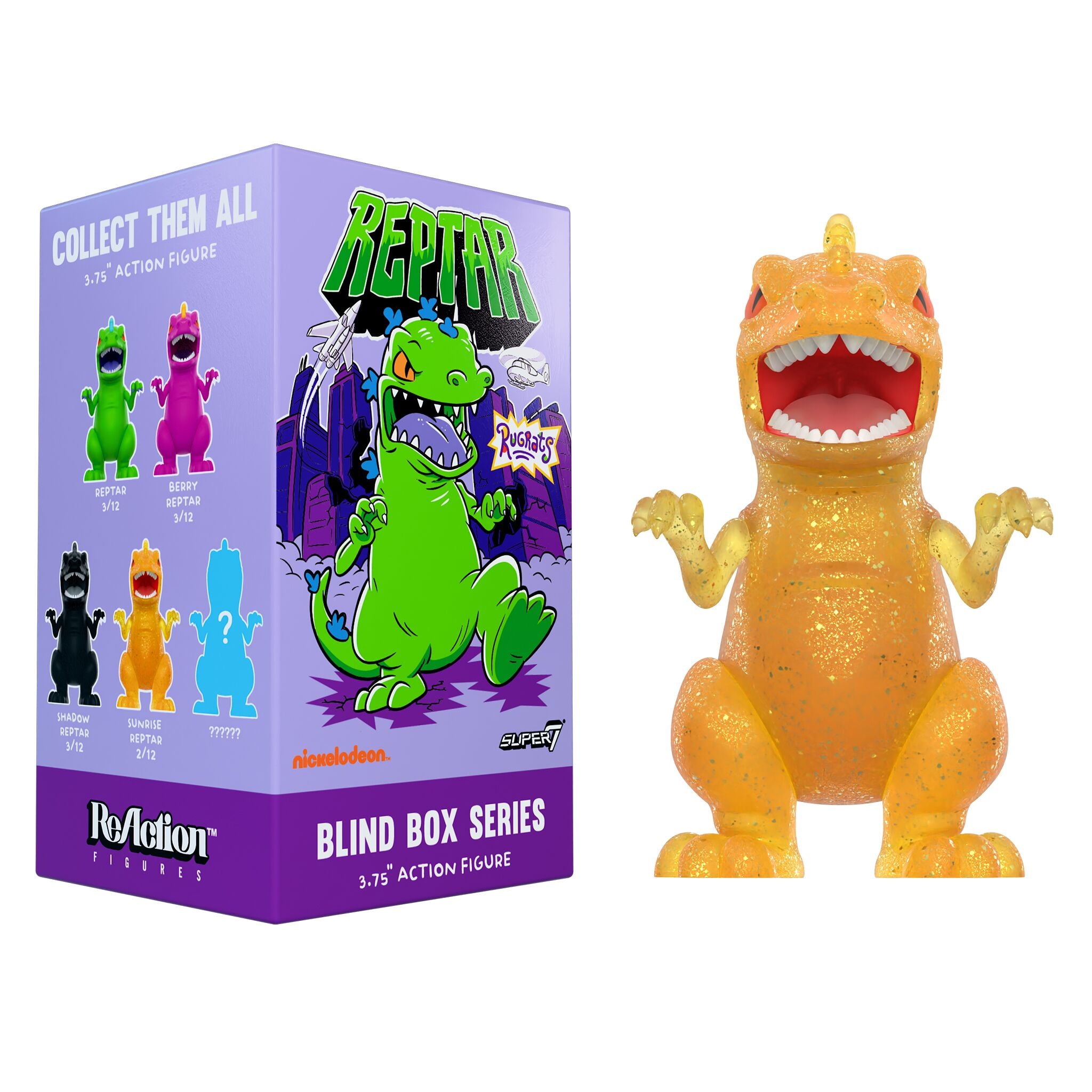 Super7 Rugrats Reptar Blind Box set 12 figurine Wave 1