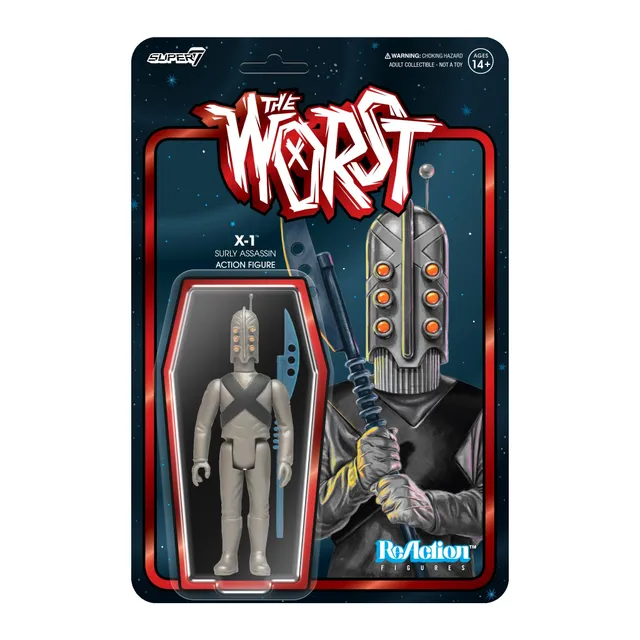 Super7 The Worst X-1 Scum Squad figurina 9,5 cm metalizata